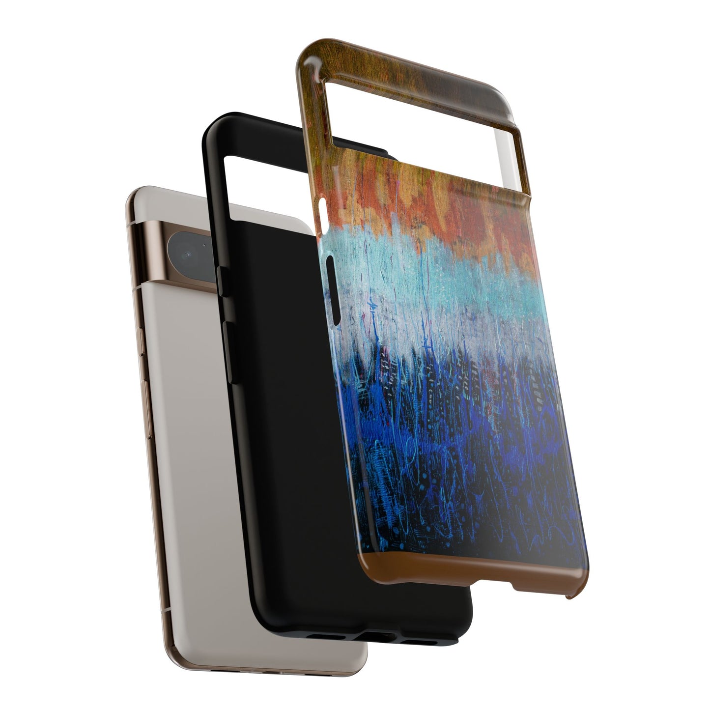 Artistic Tough iPhone Case - Colorful Abstract Design