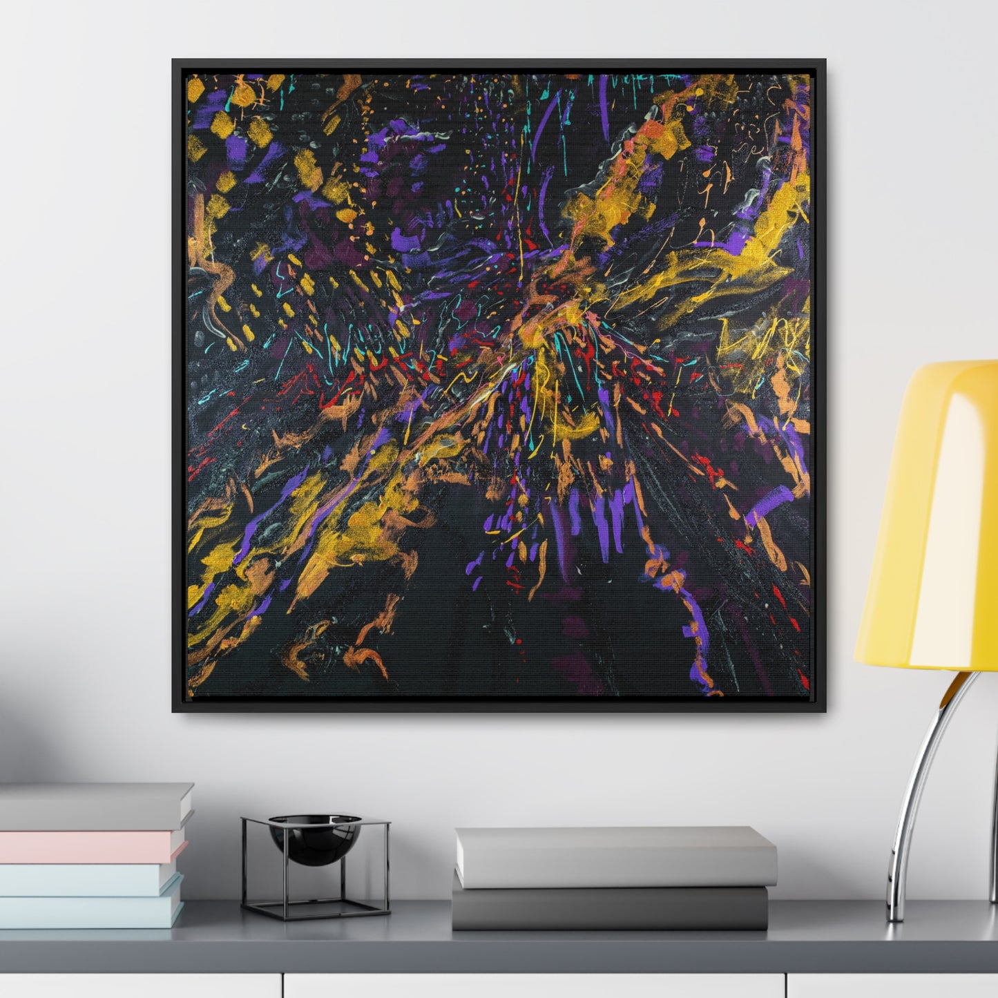 Brilliance of Spring - Framed Canvas Print