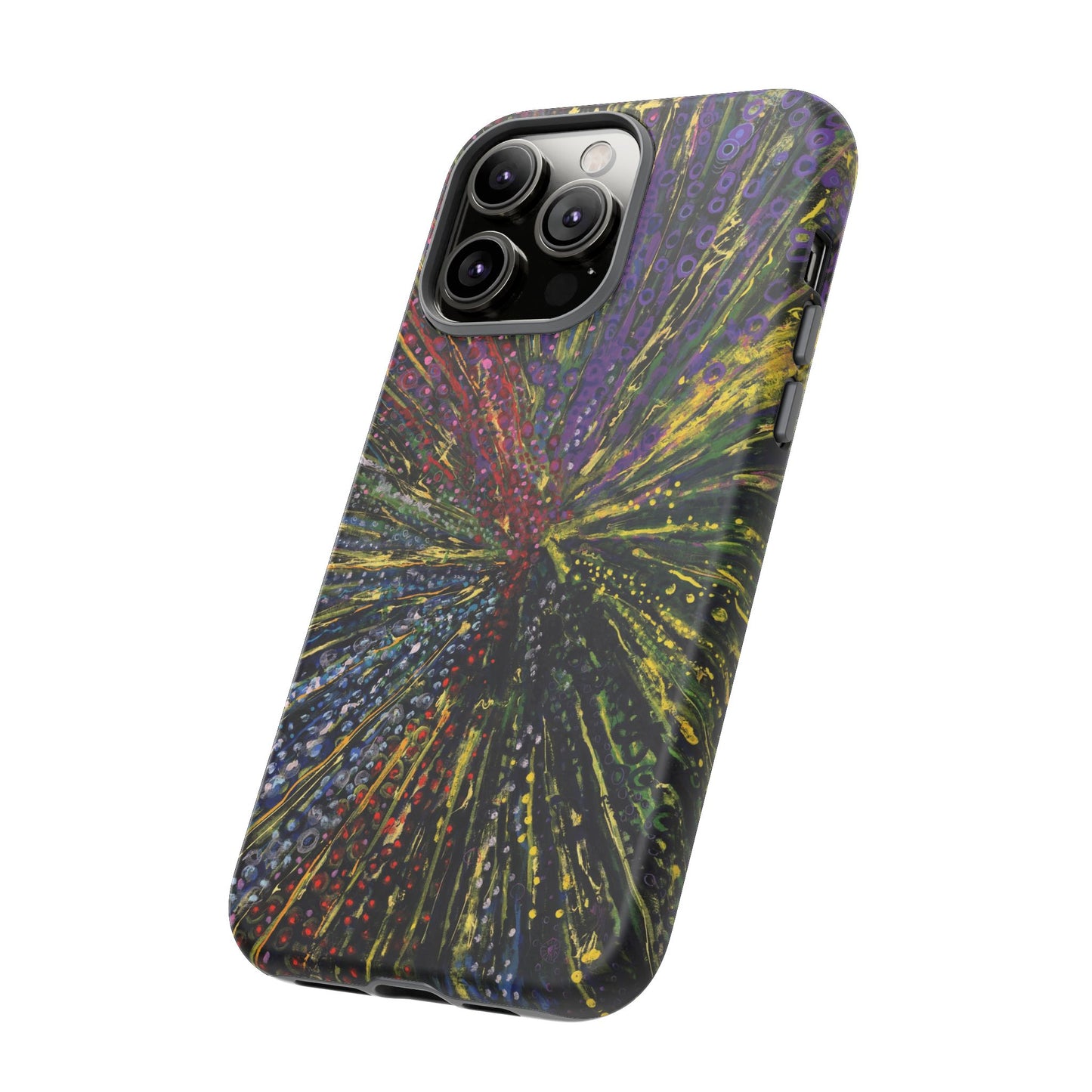 Stylish Abstract Phone Case for Trendsetters - The Last Dance Image
