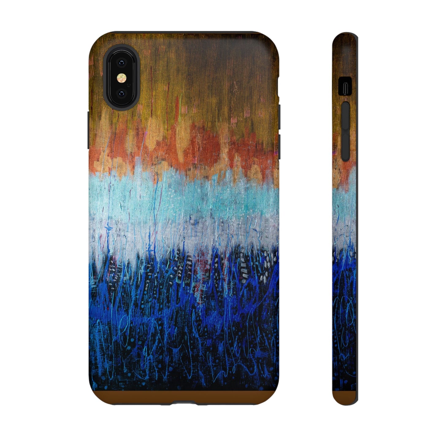 Artistic Tough iPhone Case - Colorful Abstract Design