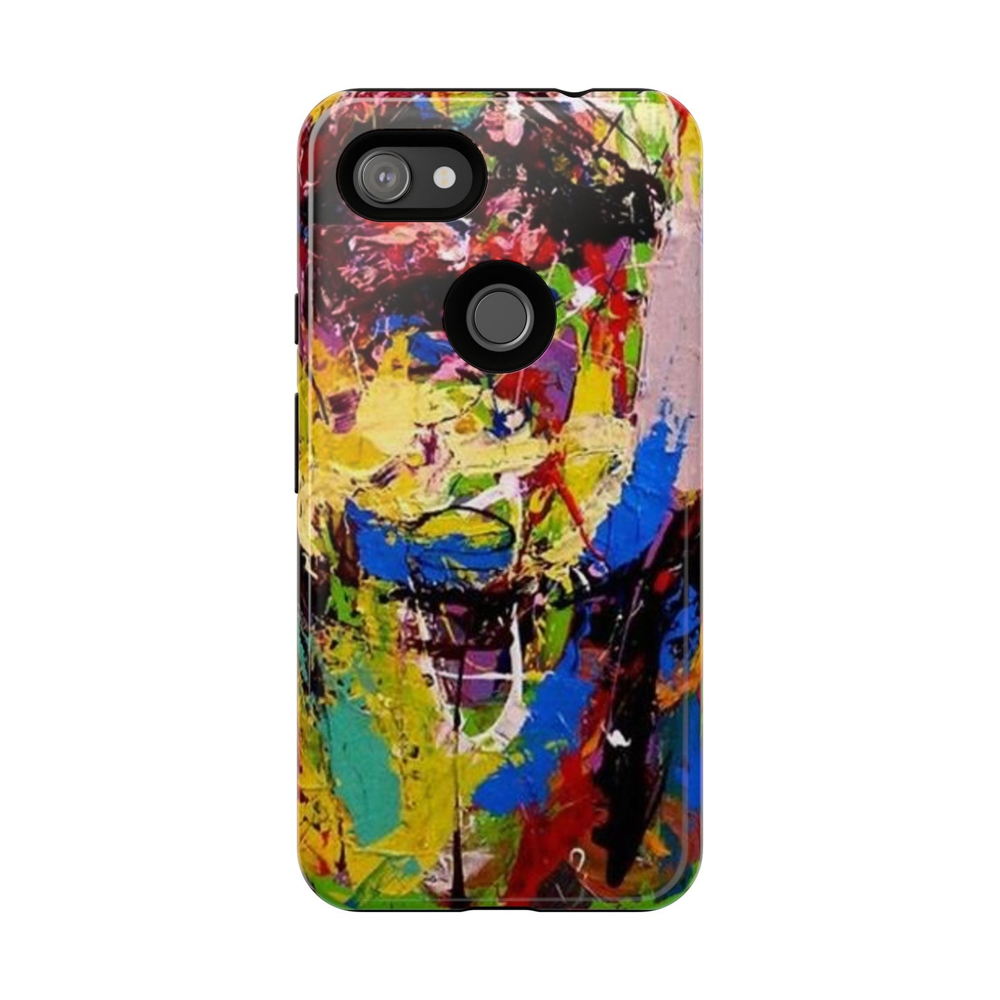 Vibrant Abstract Phone Case - Tough Cases for Bold Individuals