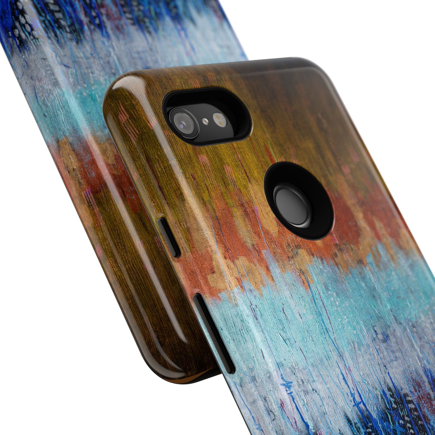 Artistic Tough iPhone Case - Colorful Abstract Design