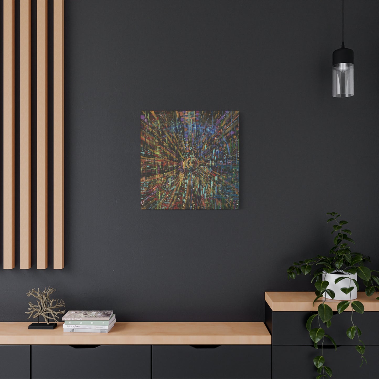 I Love You - Matte Canvas Print