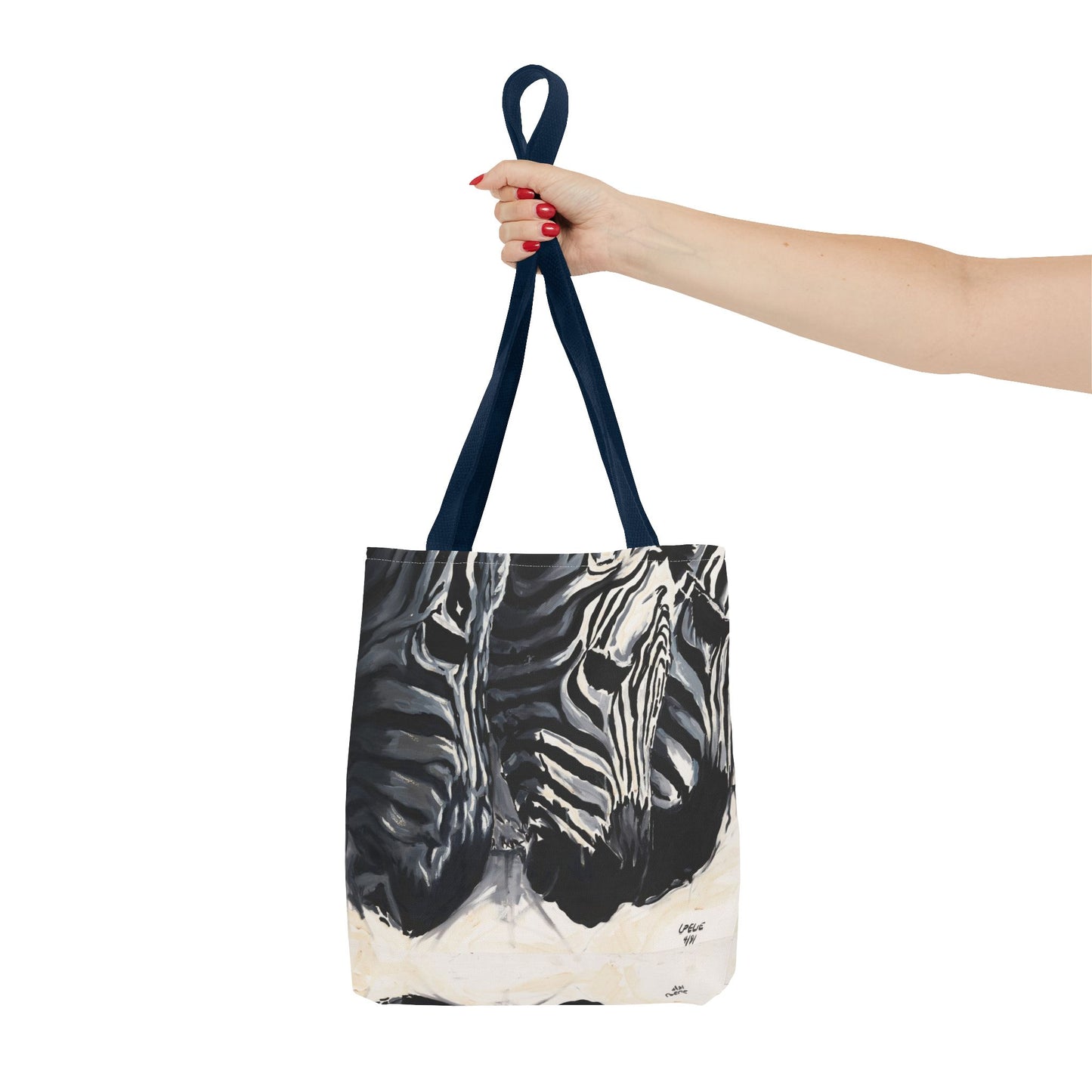 The Baby Zebras Image- Tote Bag