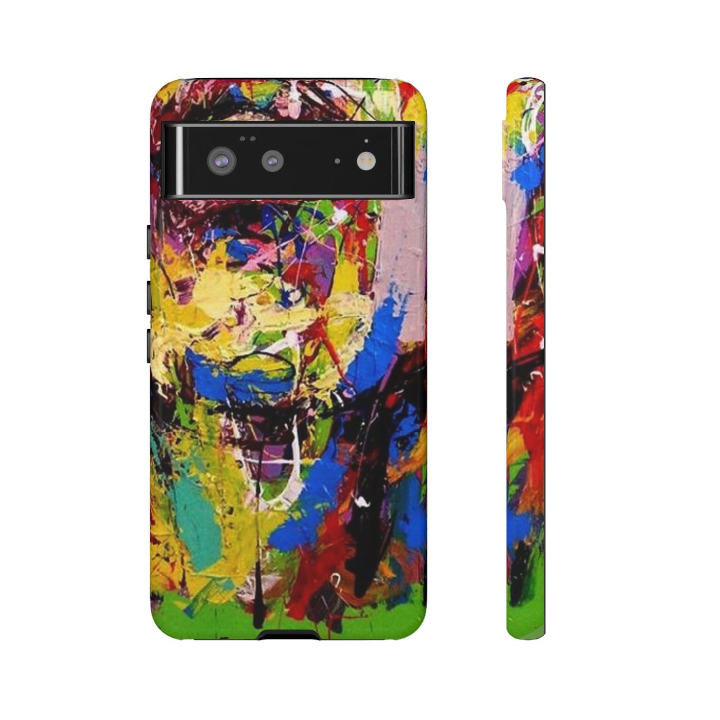 Vibrant Abstract Phone Case - Tough Cases for Bold Individuals