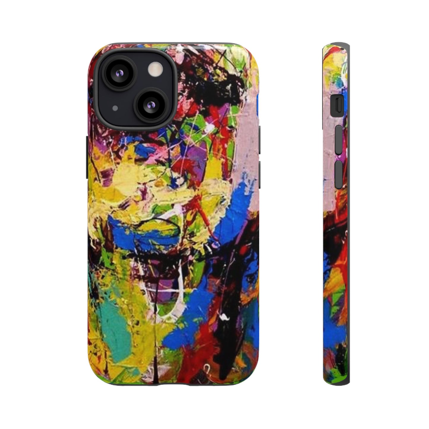 Vibrant Abstract Phone Case - Tough Cases for Bold Individuals