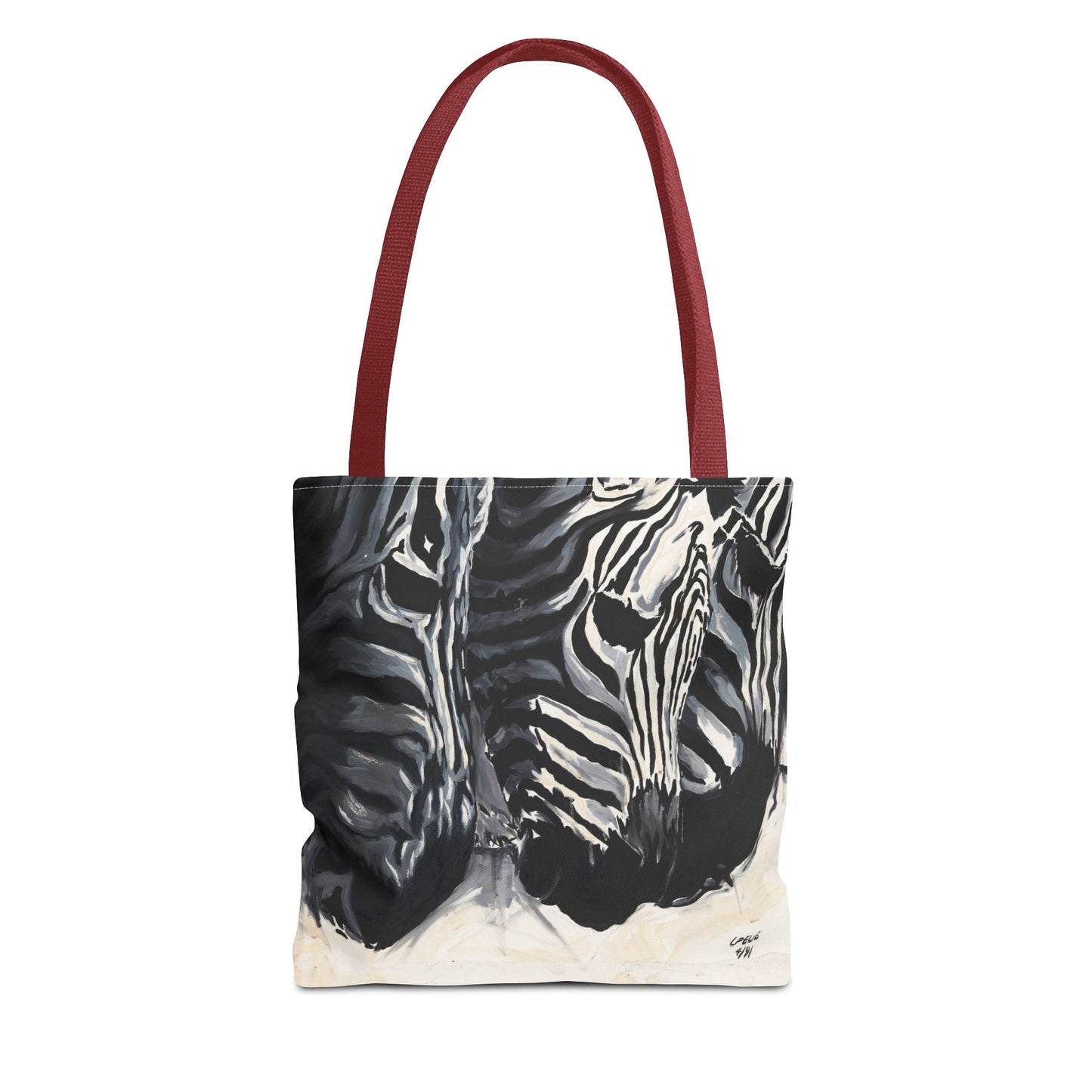 The Baby Zebras Image- Tote Bag