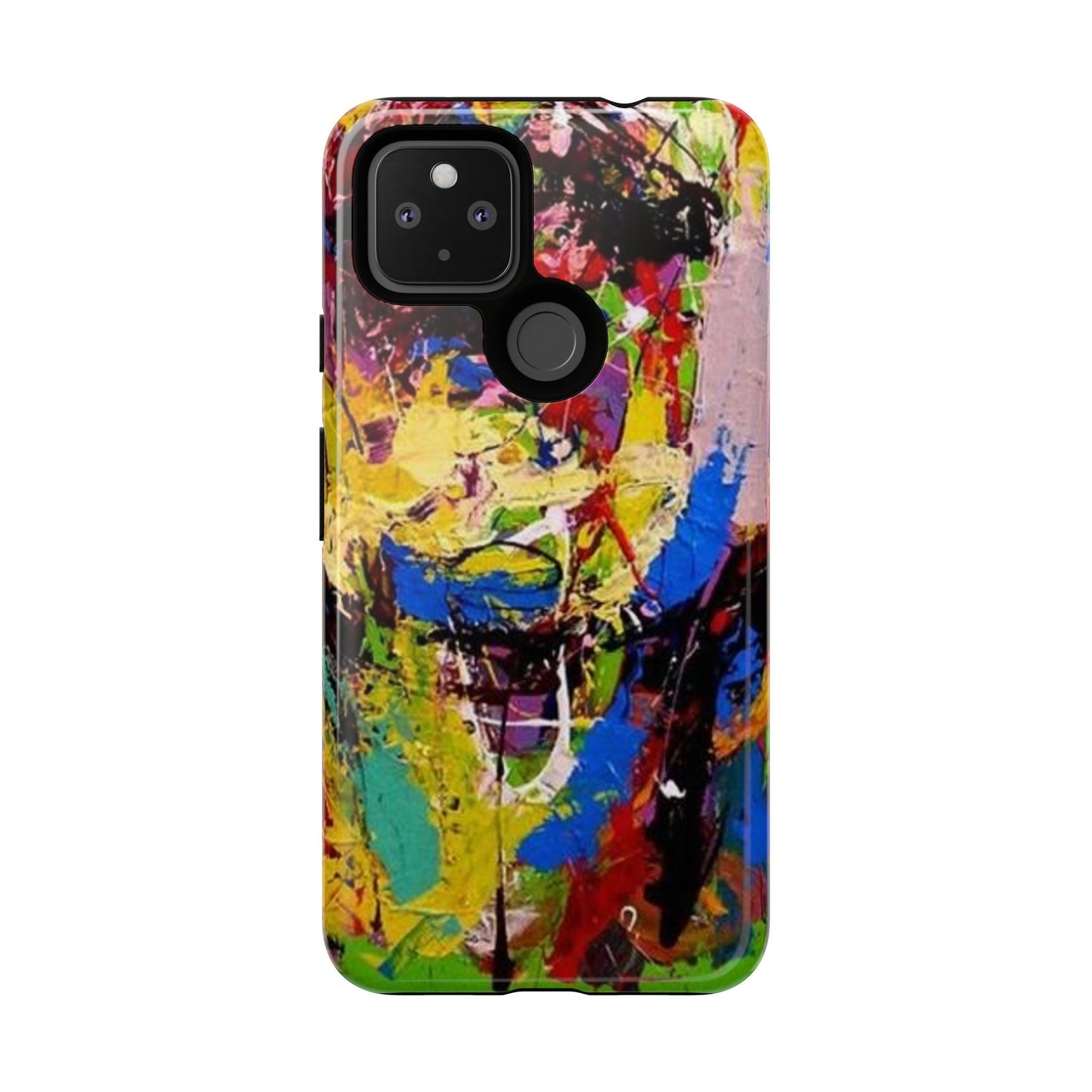 Vibrant Abstract Phone Case - Tough Cases for Bold Individuals