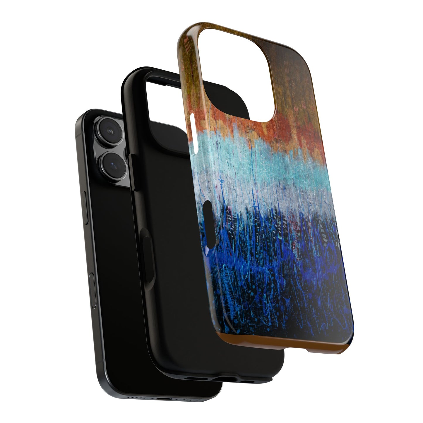 Artistic Tough iPhone Case - Colorful Abstract Design