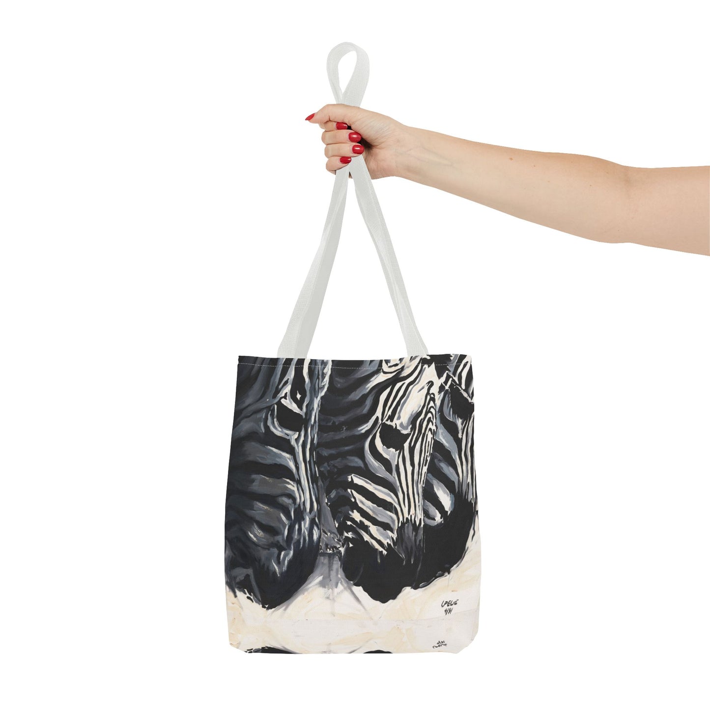 The Baby Zebras Image- Tote Bag
