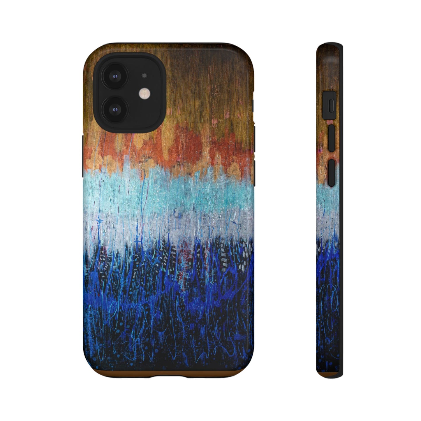 Artistic Tough iPhone Case - Colorful Abstract Design