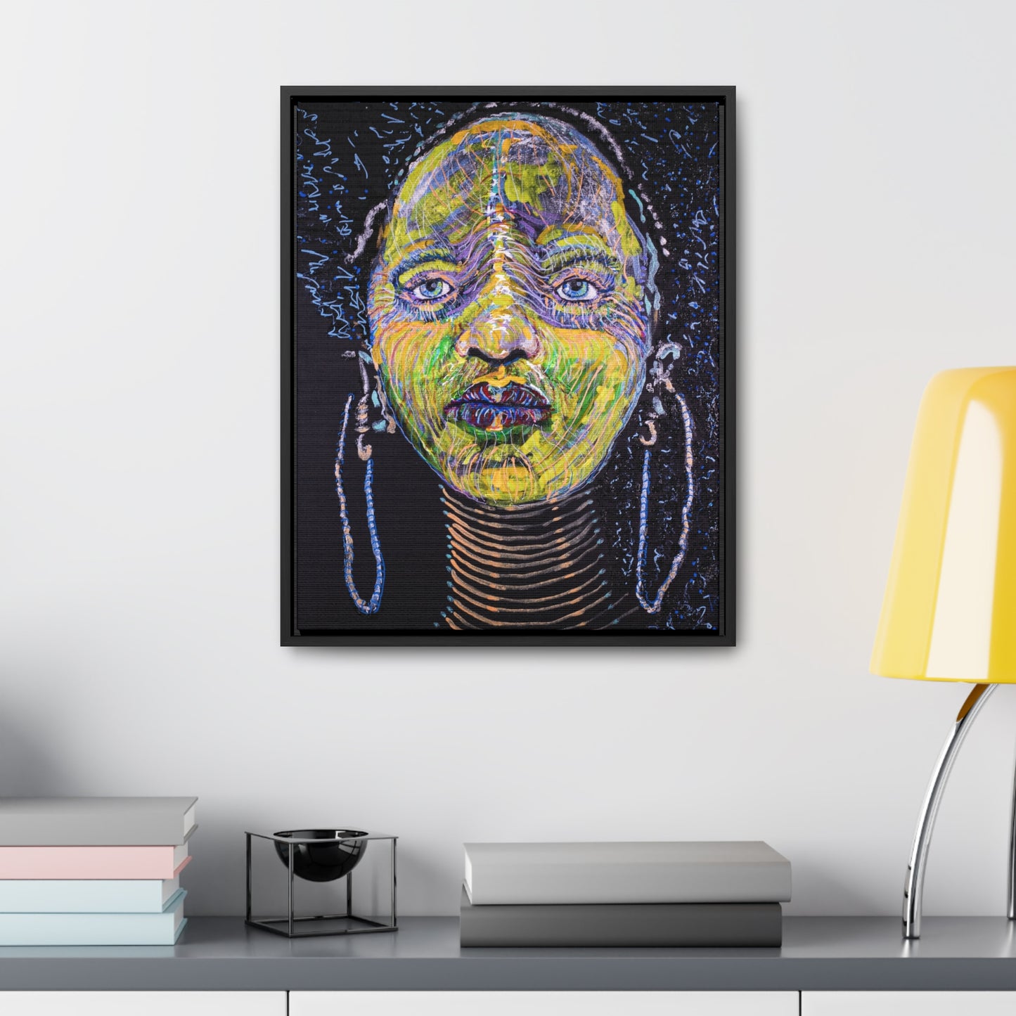 Native Daughter - Framed Canvas Print