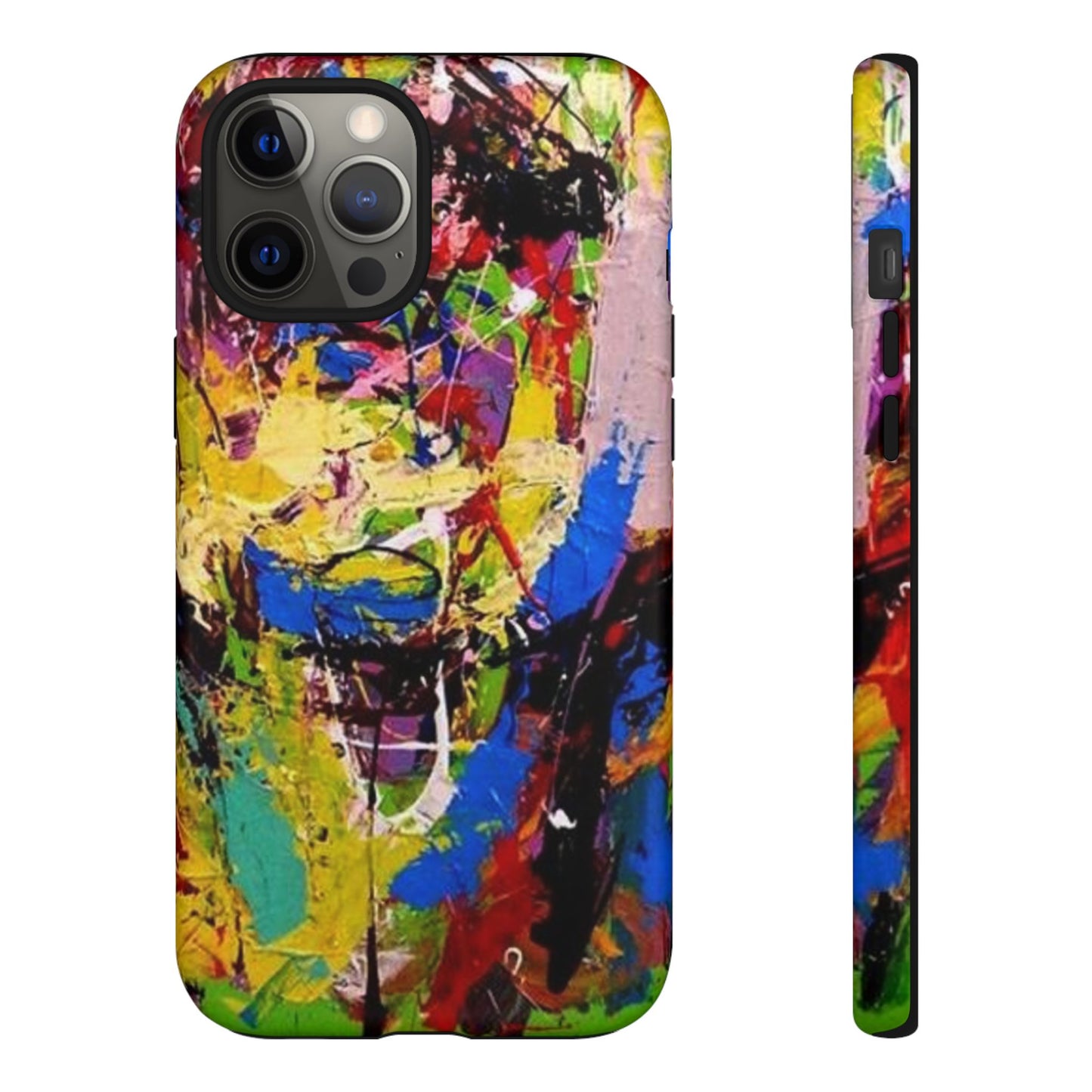 Vibrant Abstract Phone Case - Tough Cases for Bold Individuals