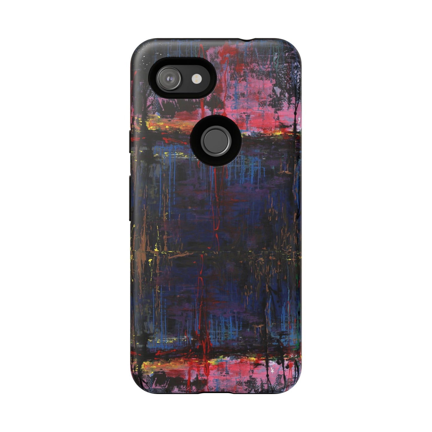 Artistic Tough Cases - Colorful Abstract Phone Case for Creative Souls- Illumination Image