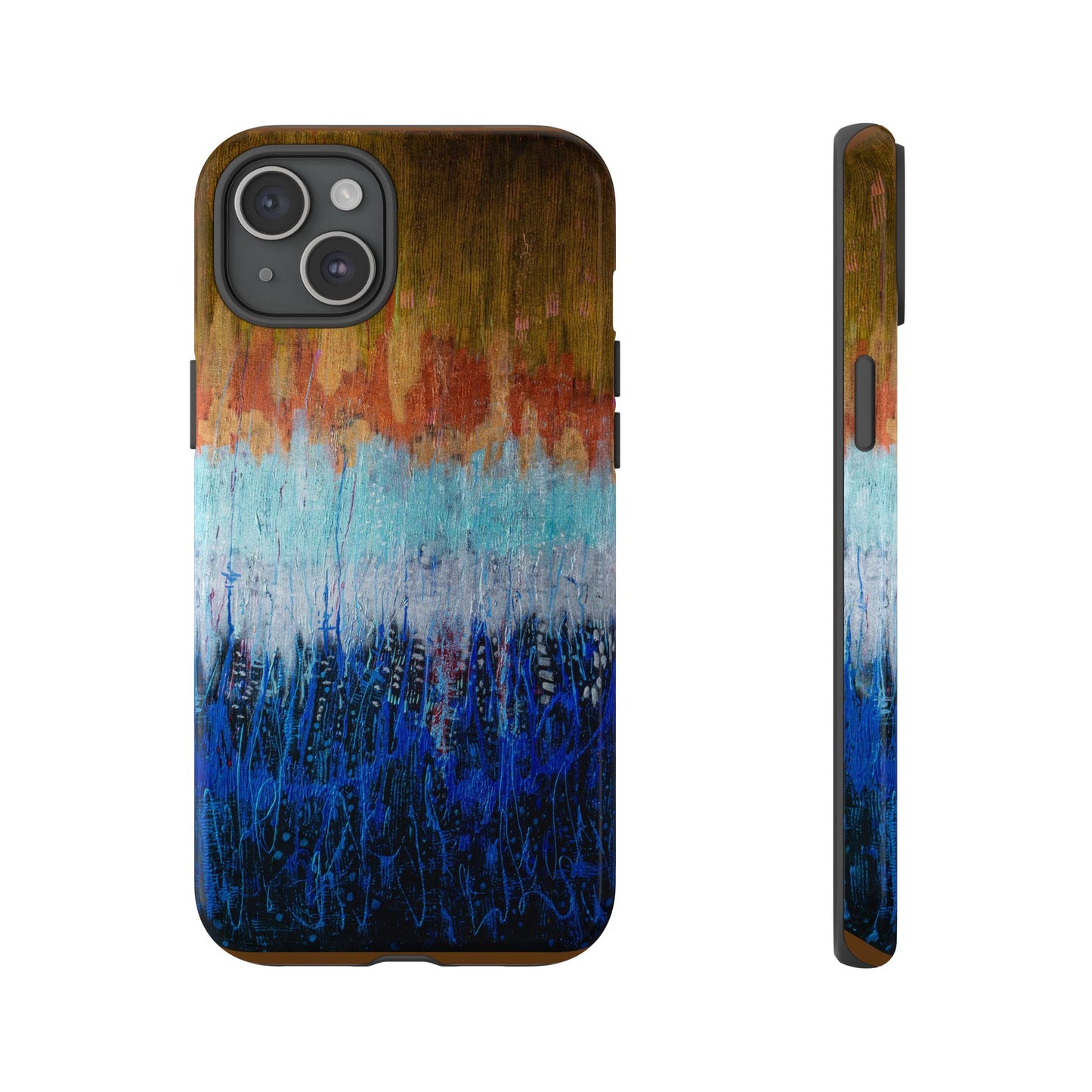 Artistic Tough iPhone Case - Colorful Abstract Design