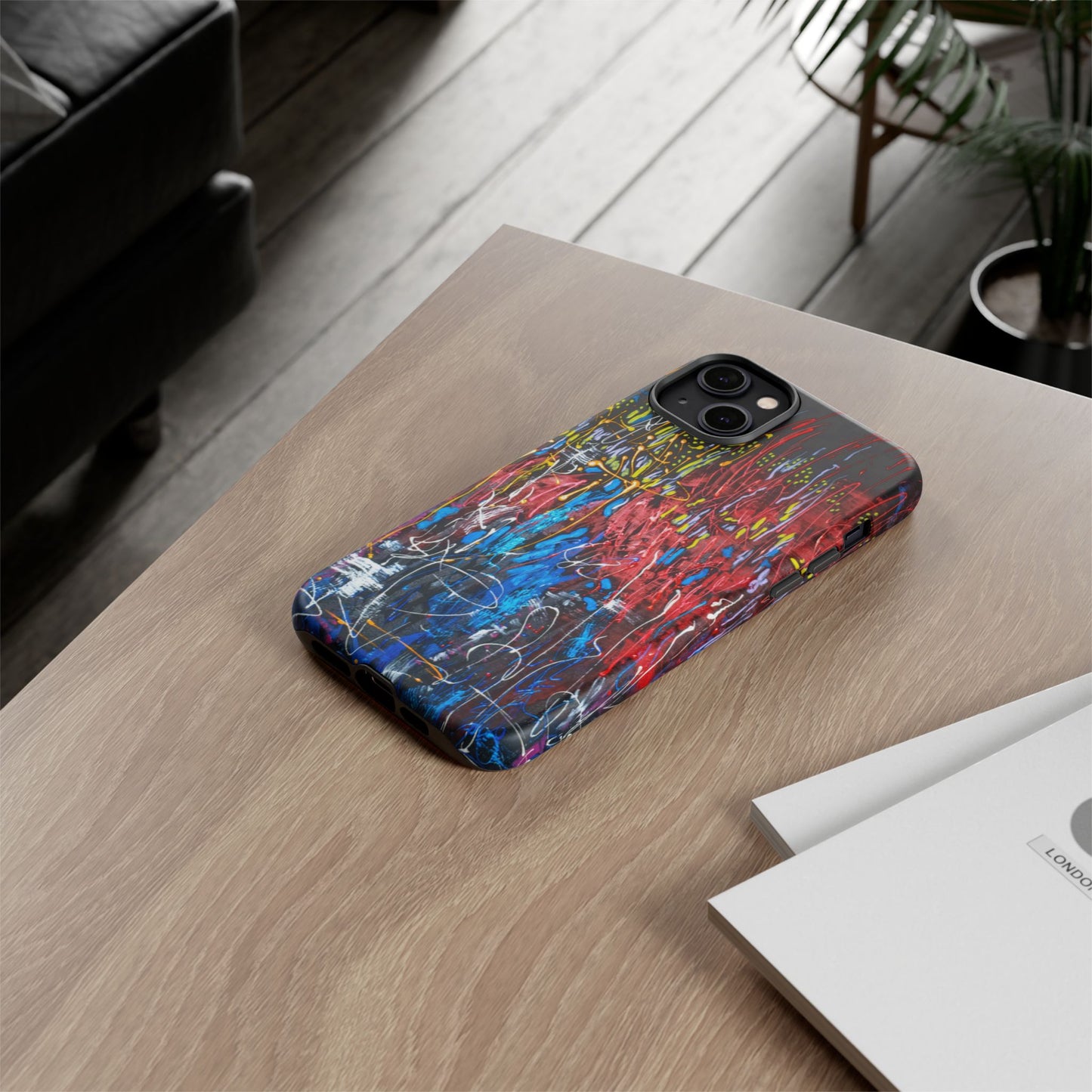 Vibrant Tough Case-Passion of Life Image- Artistic Phone Cover for Bold Personalities