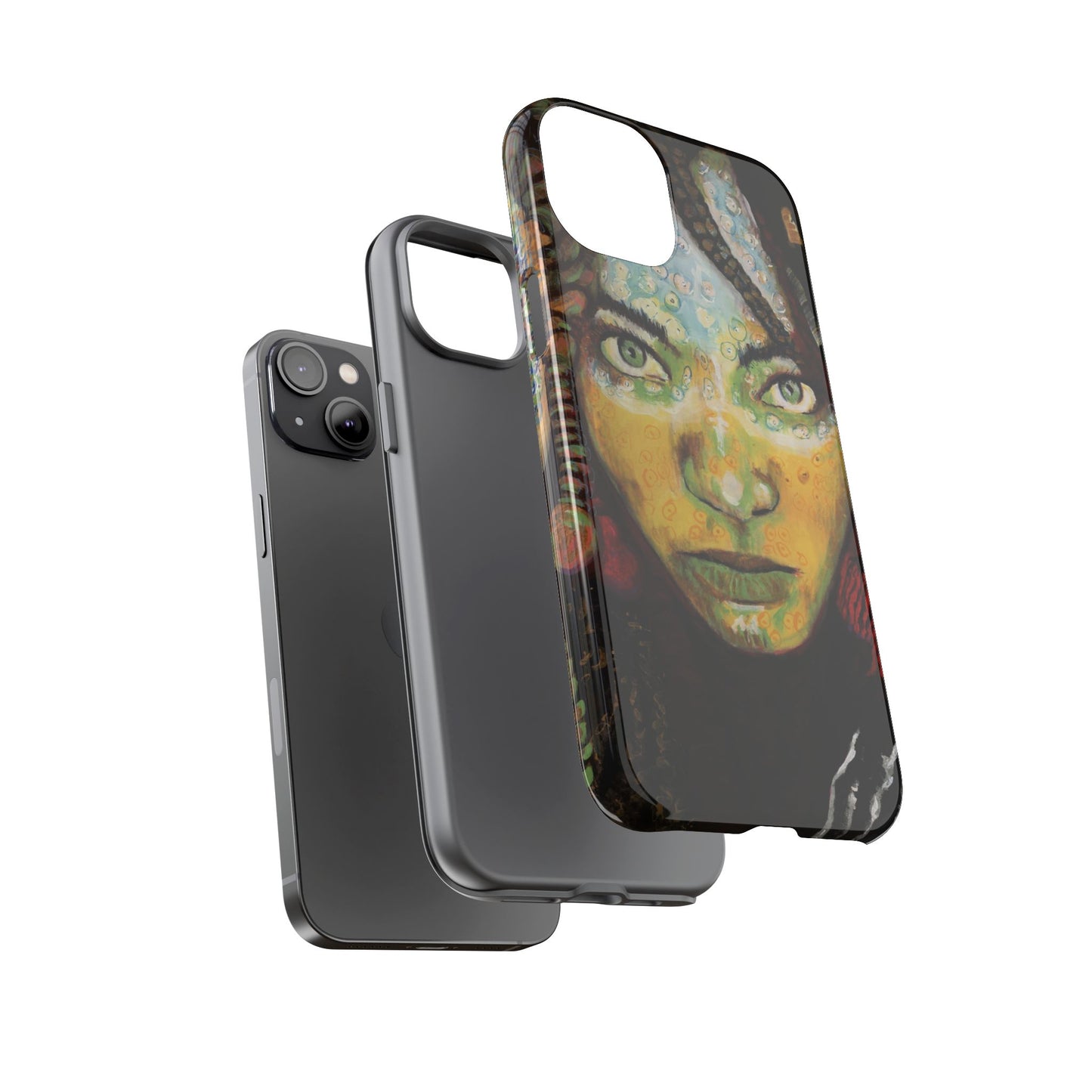 Artistic Tough Case - Unique Design for Bold Personalities- From Africa to America the Sisters Image
