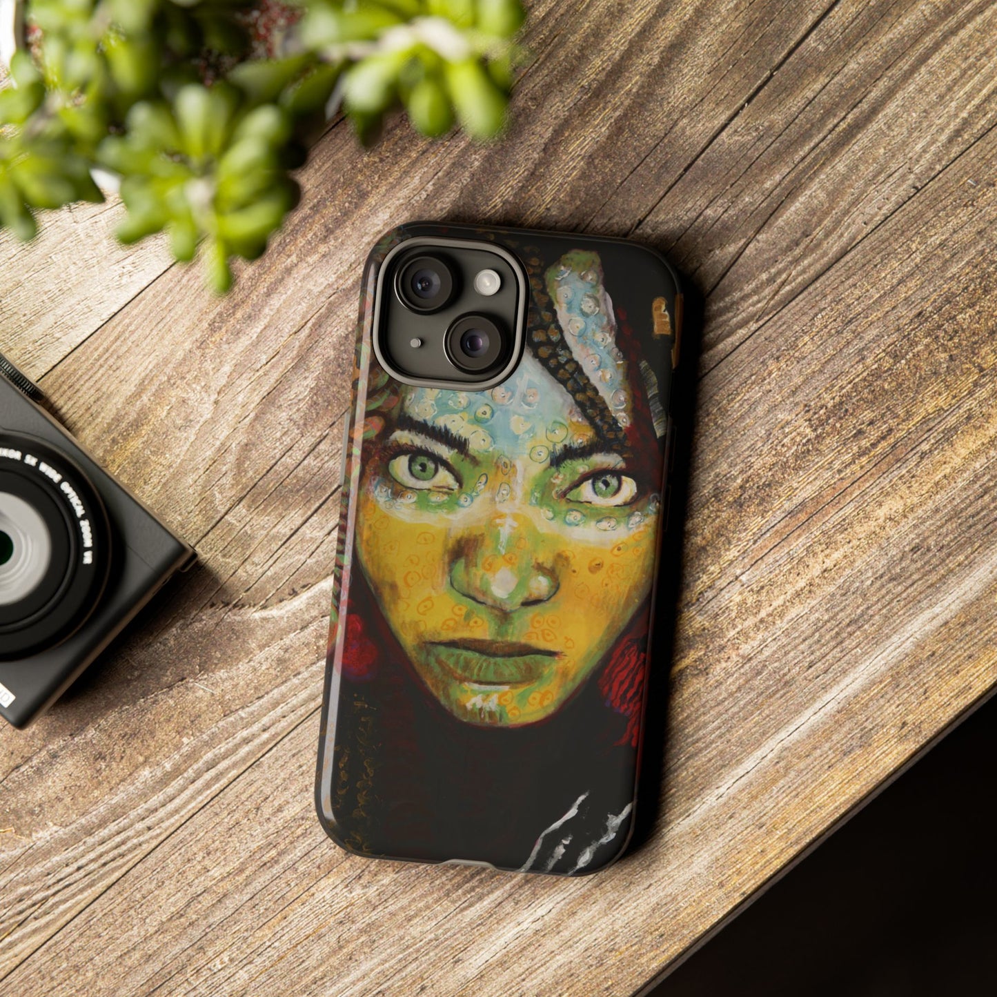 Artistic Tough Case - Unique Design for Bold Personalities- From Africa to America the Sisters Image