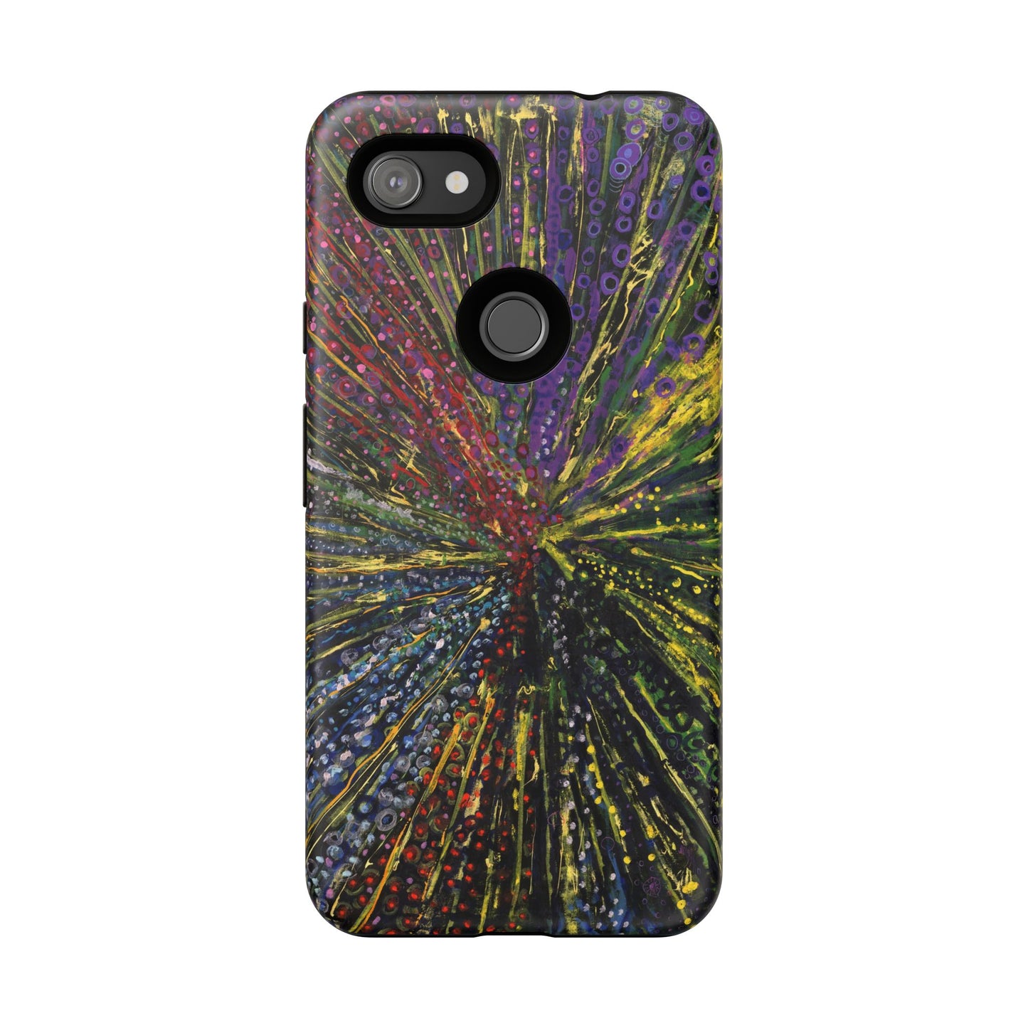 Stylish Abstract Phone Case for Trendsetters - The Last Dance Image