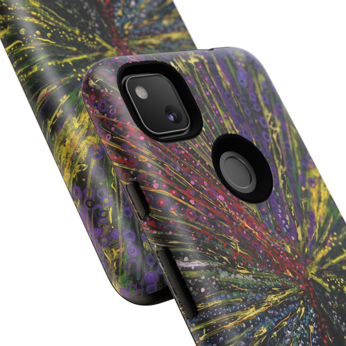 Stylish Abstract Phone Case for Trendsetters - The Last Dance Image