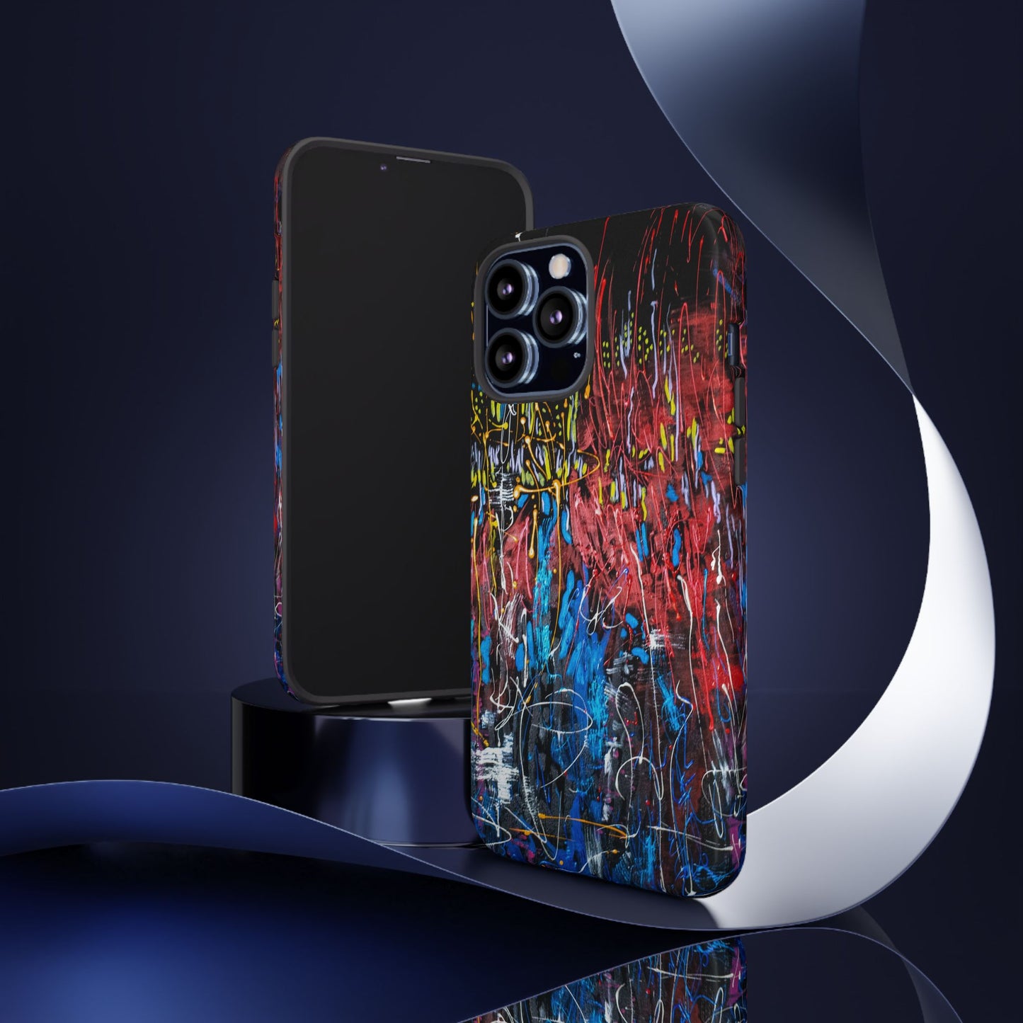 Vibrant Tough Case-Passion of Life Image- Artistic Phone Cover for Bold Personalities
