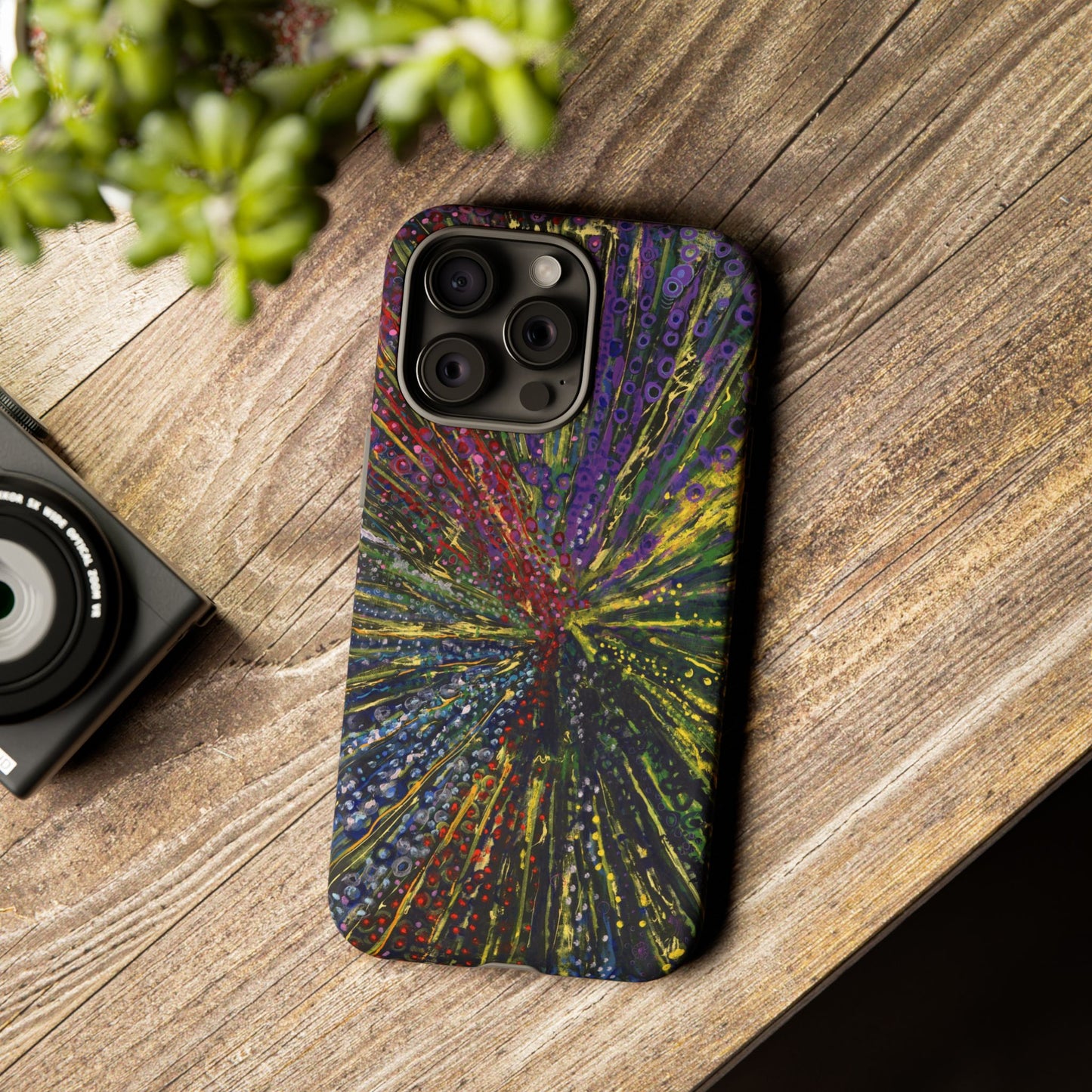 Stylish Abstract Phone Case for Trendsetters - The Last Dance Image