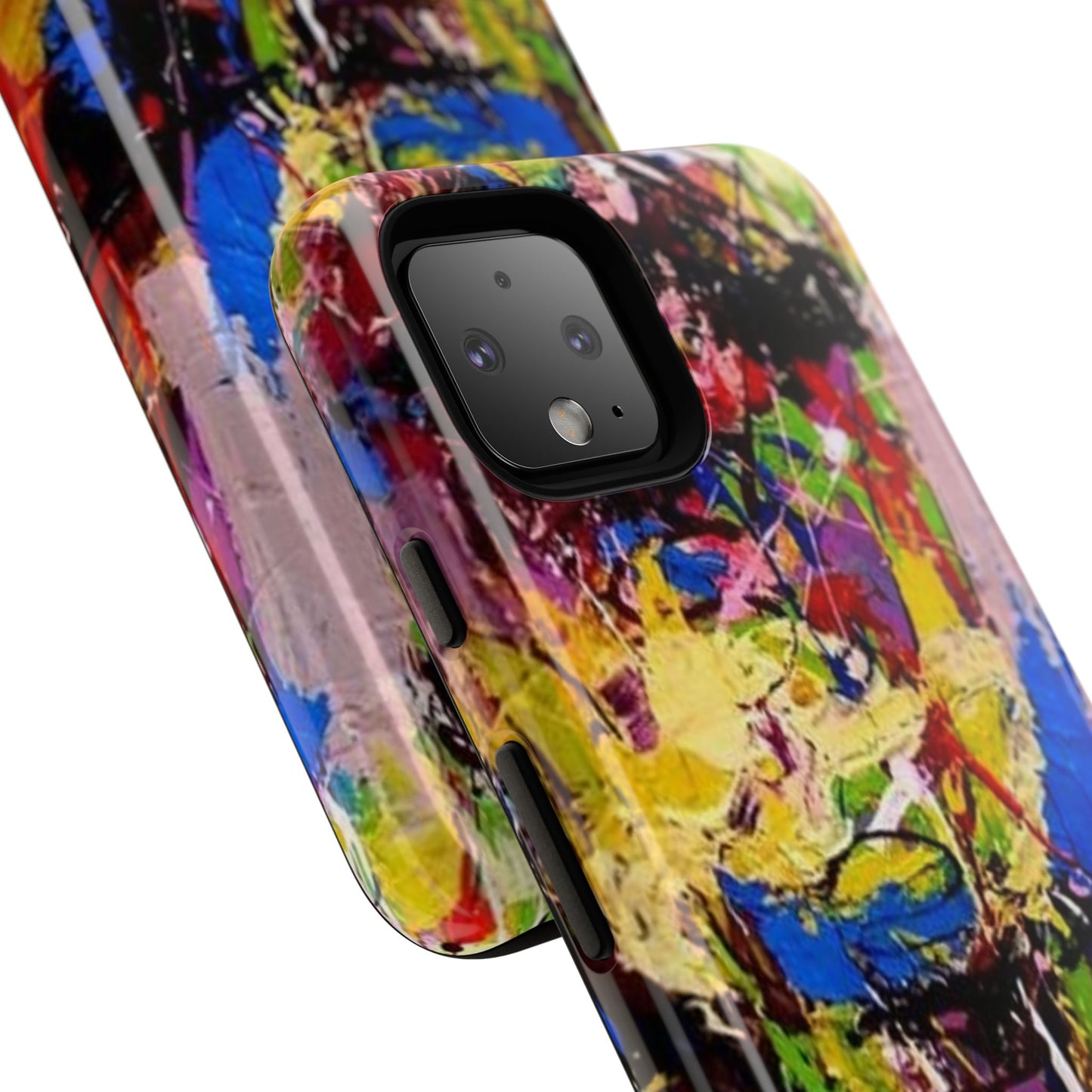 Vibrant Abstract Phone Case - Tough Cases for Bold Individuals