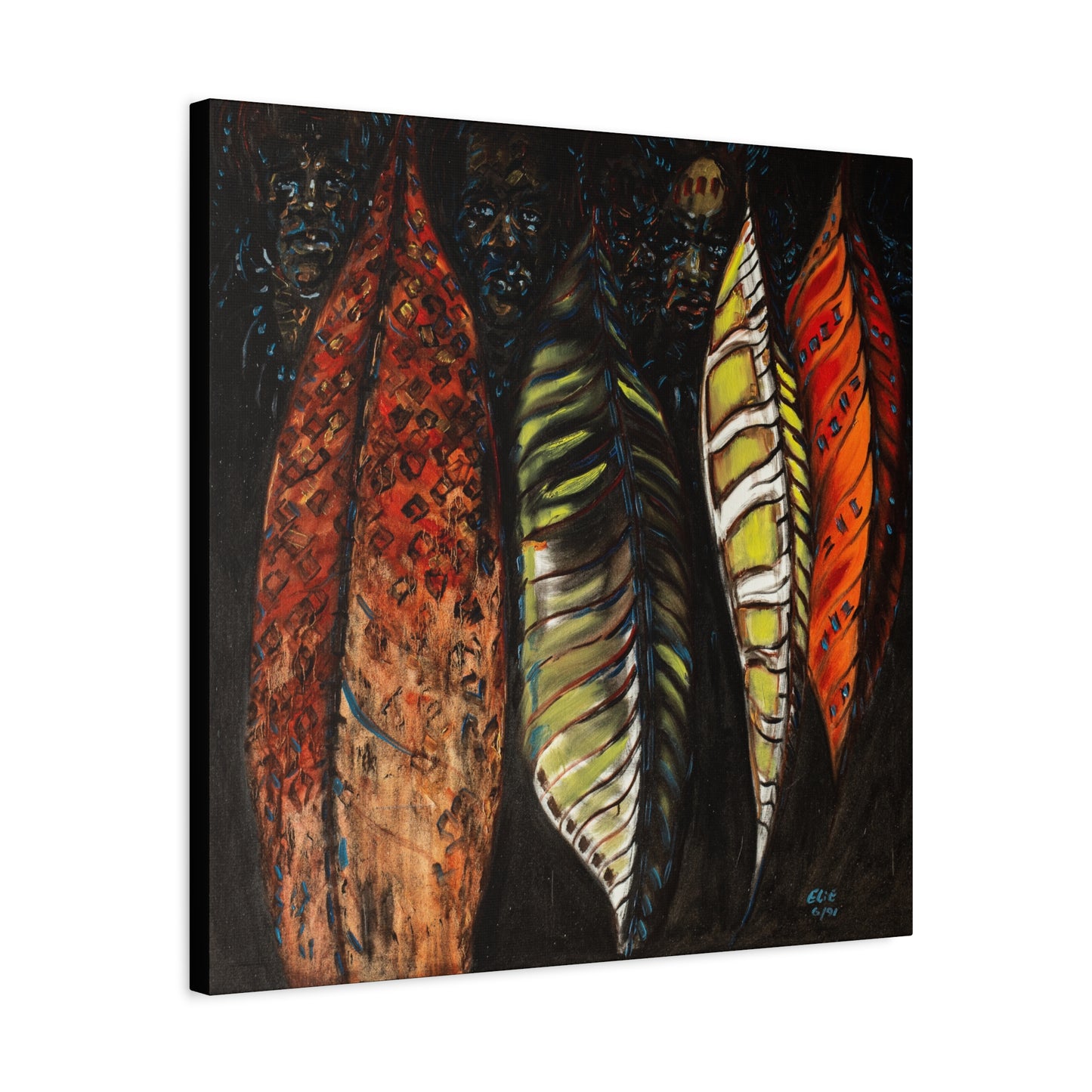 In The Shadows - Matte Canvas Print
