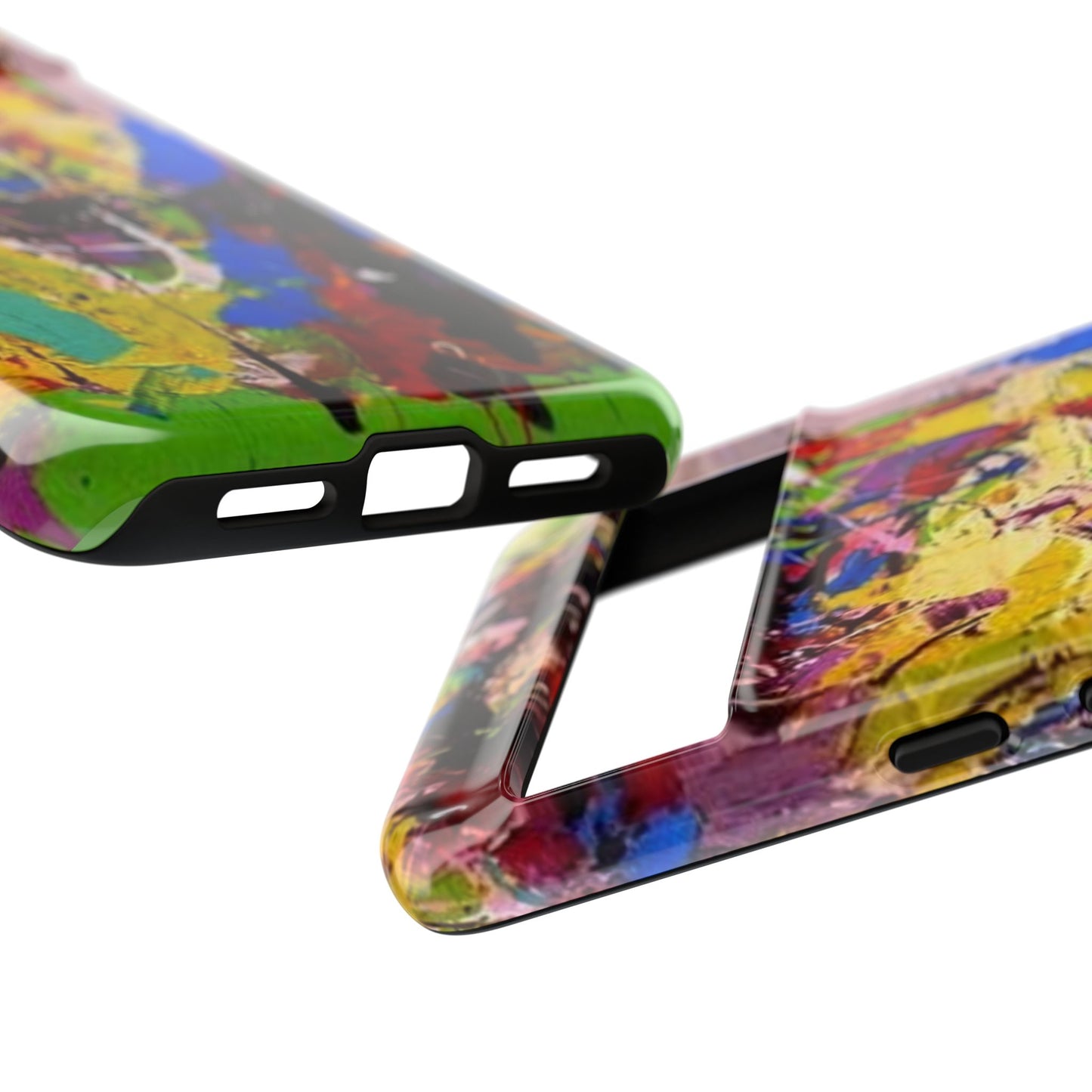 Vibrant Abstract Phone Case - Tough Cases for Bold Individuals
