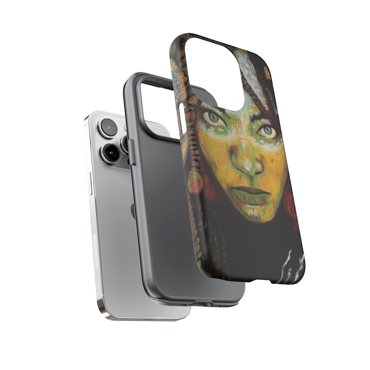 Artistic Tough Case - Unique Design for Bold Personalities- From Africa to America the Sisters Image