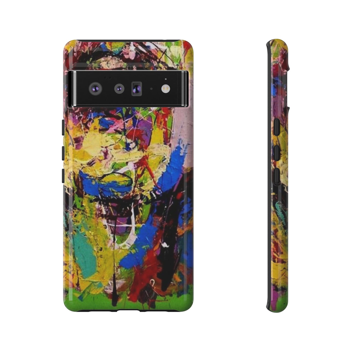 Vibrant Abstract Phone Case - Tough Cases for Bold Individuals