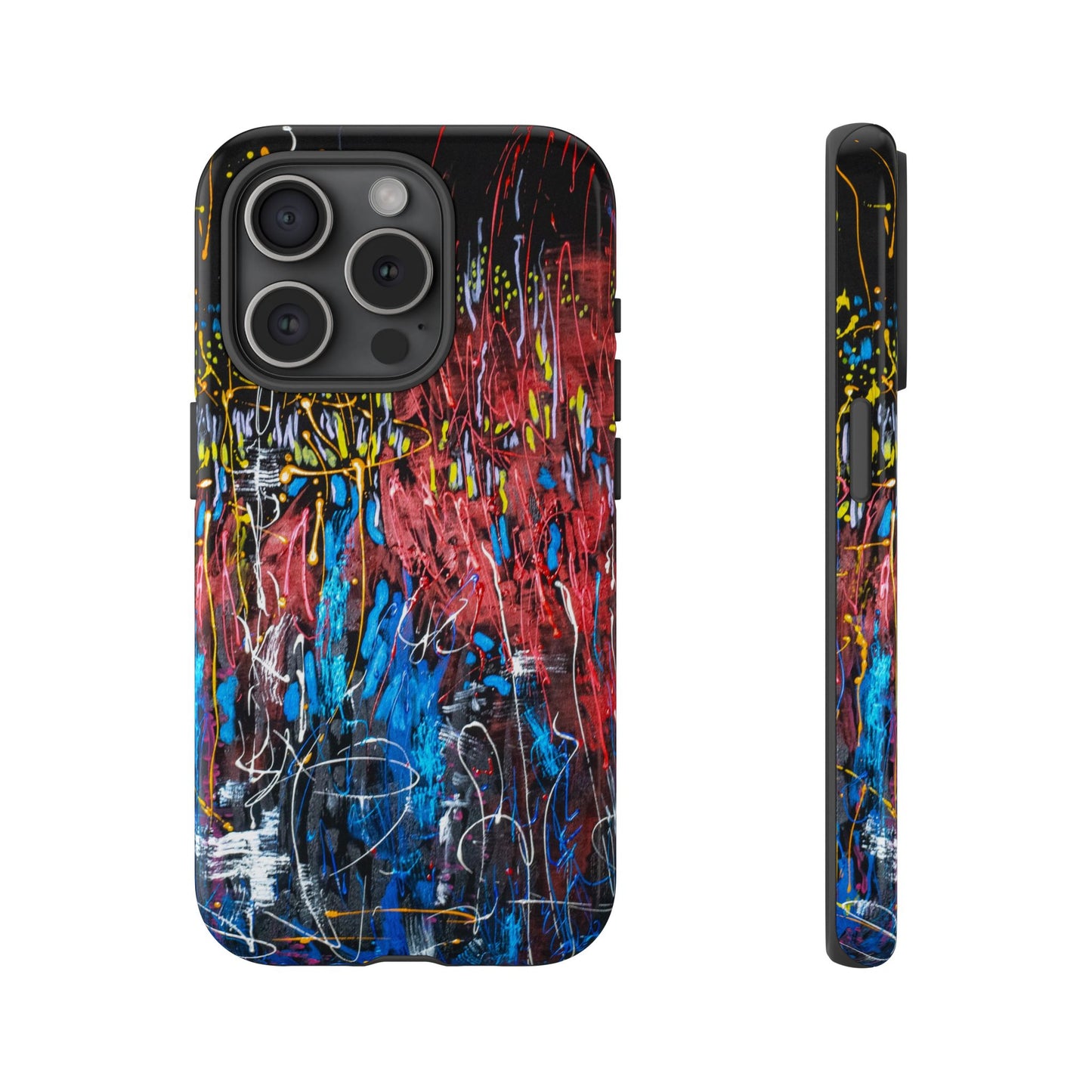 Vibrant Tough Case-Passion of Life Image- Artistic Phone Cover for Bold Personalities