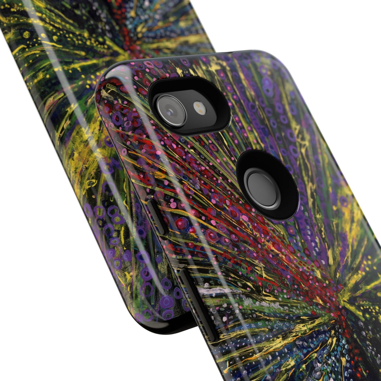 Stylish Abstract Phone Case for Trendsetters - The Last Dance Image