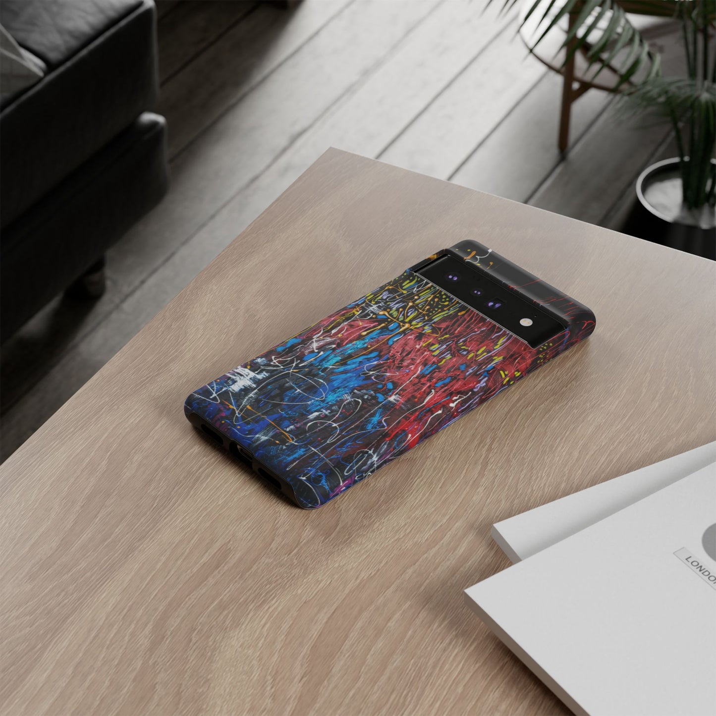 Vibrant Tough Case-Passion of Life Image- Artistic Phone Cover for Bold Personalities