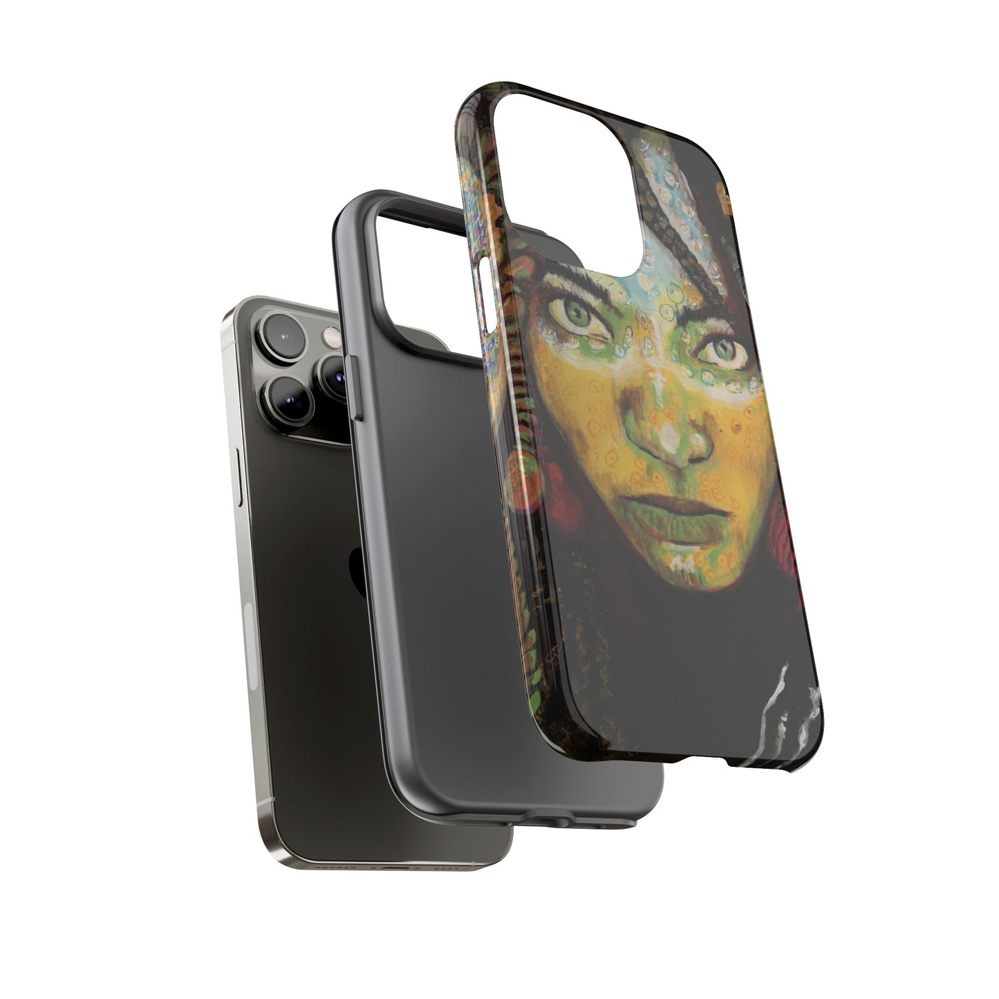 Artistic Tough Case - Unique Design for Bold Personalities- From Africa to America the Sisters Image