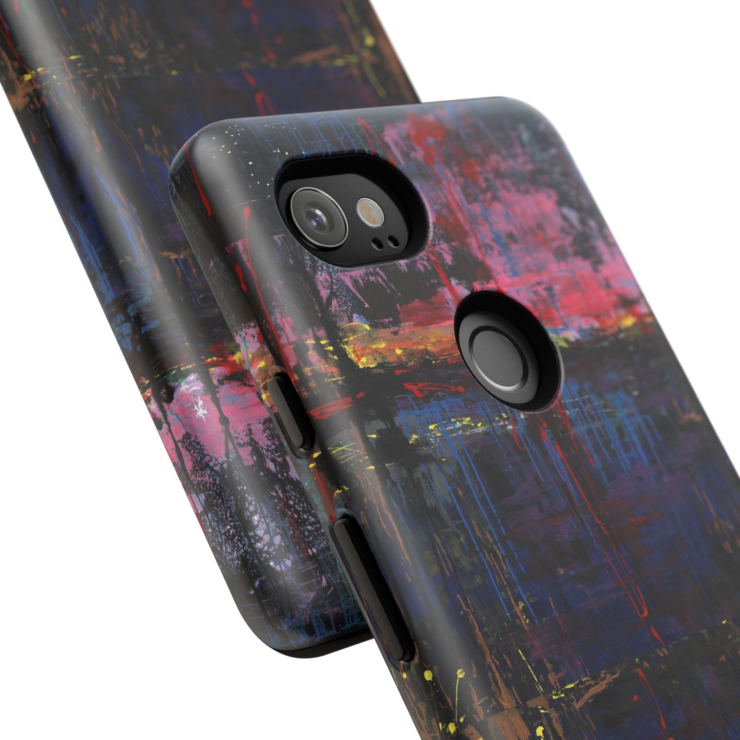 Artistic Tough Cases - Colorful Abstract Phone Case for Creative Souls- Illumination Image