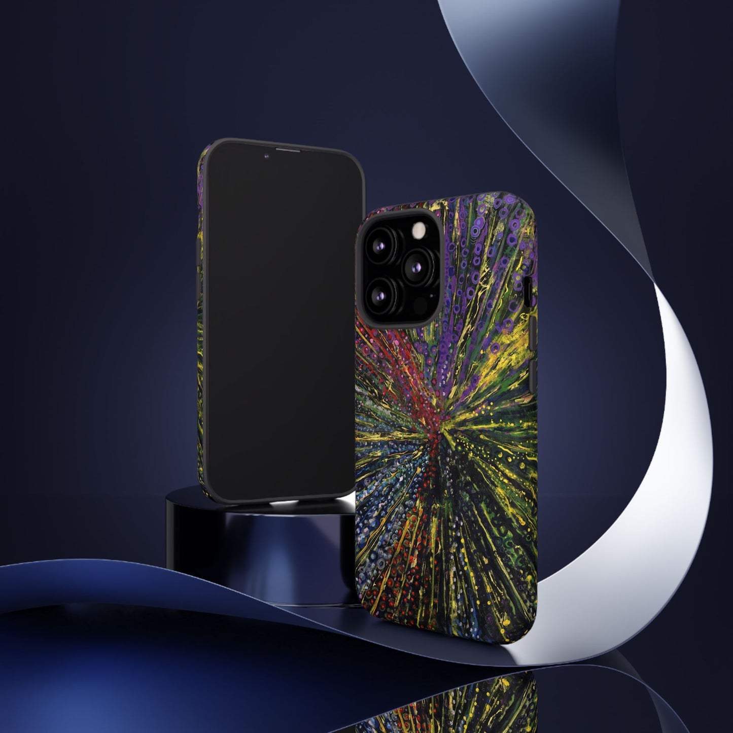 Stylish Abstract Phone Case for Trendsetters - The Last Dance Image