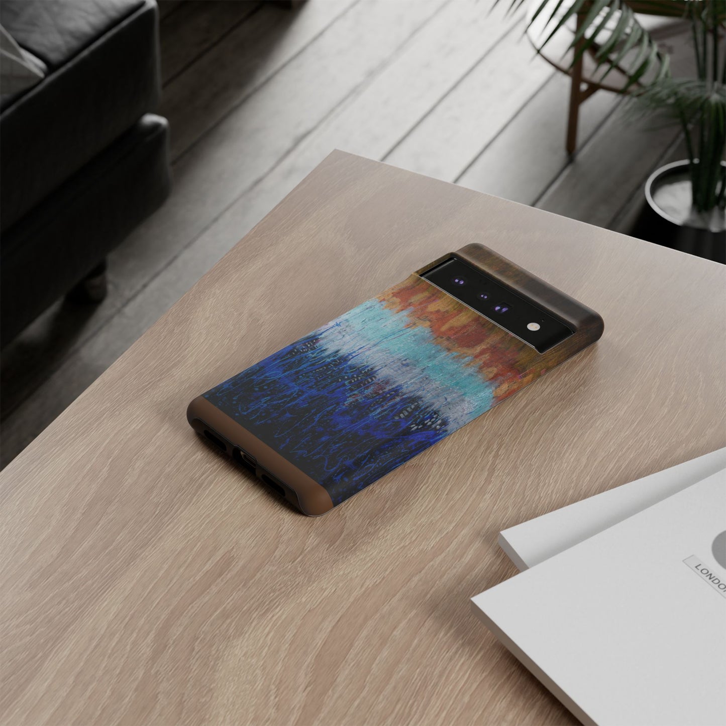 Artistic Tough iPhone Case - Colorful Abstract Design