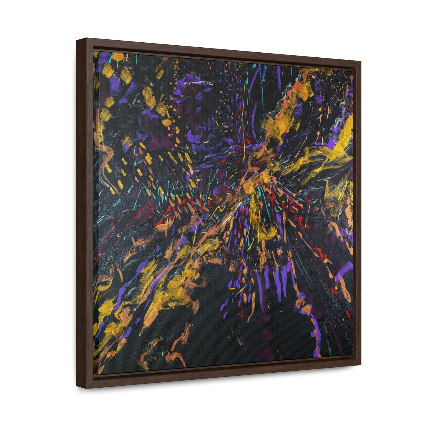 Brilliance of Spring - Framed Canvas Print