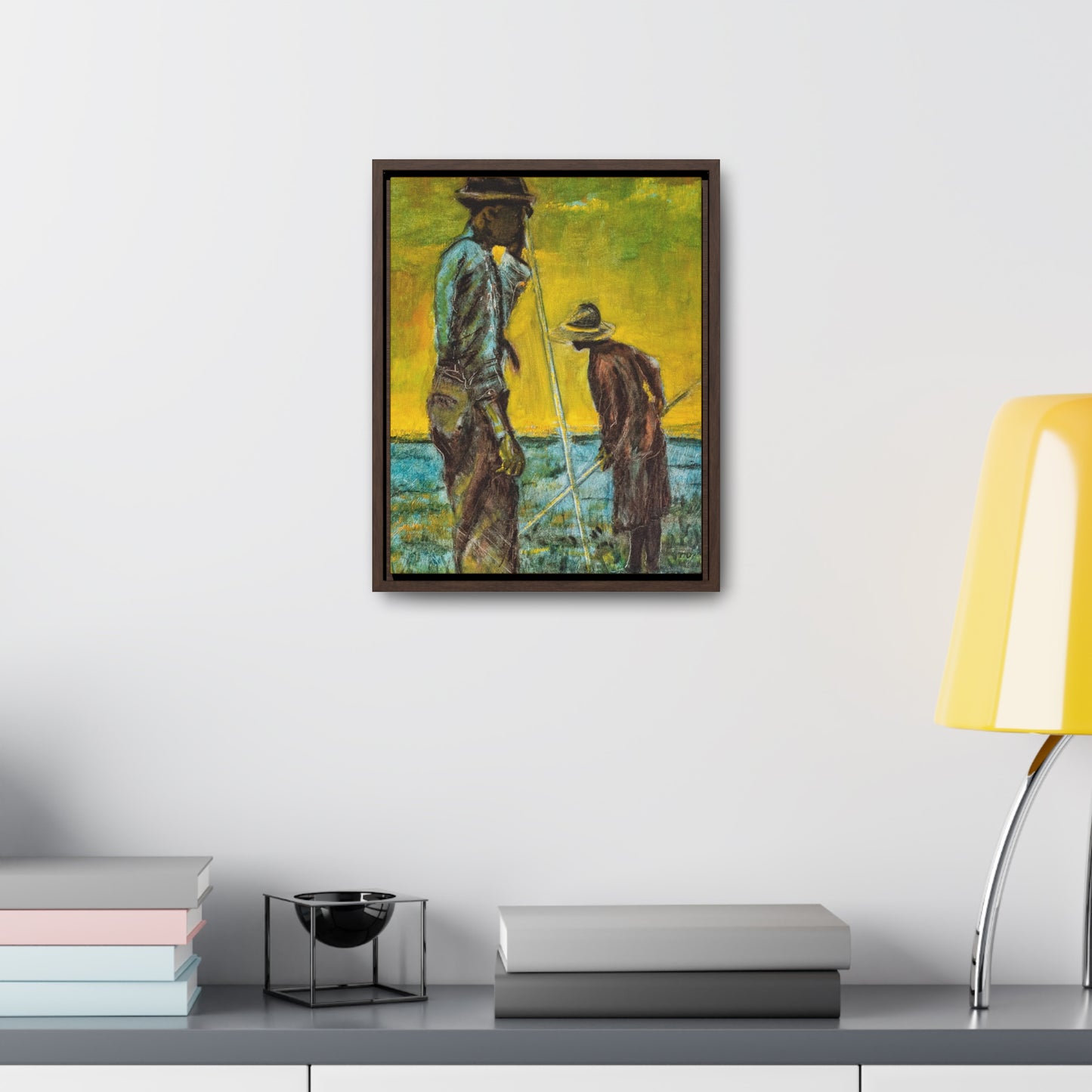 Sundown - Framed Canvas Print