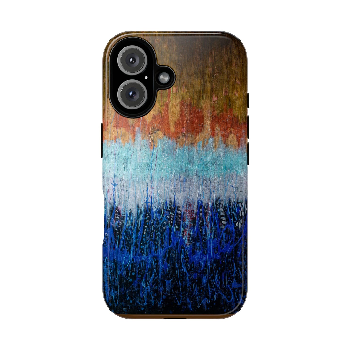 Artistic Tough iPhone Case - Colorful Abstract Design