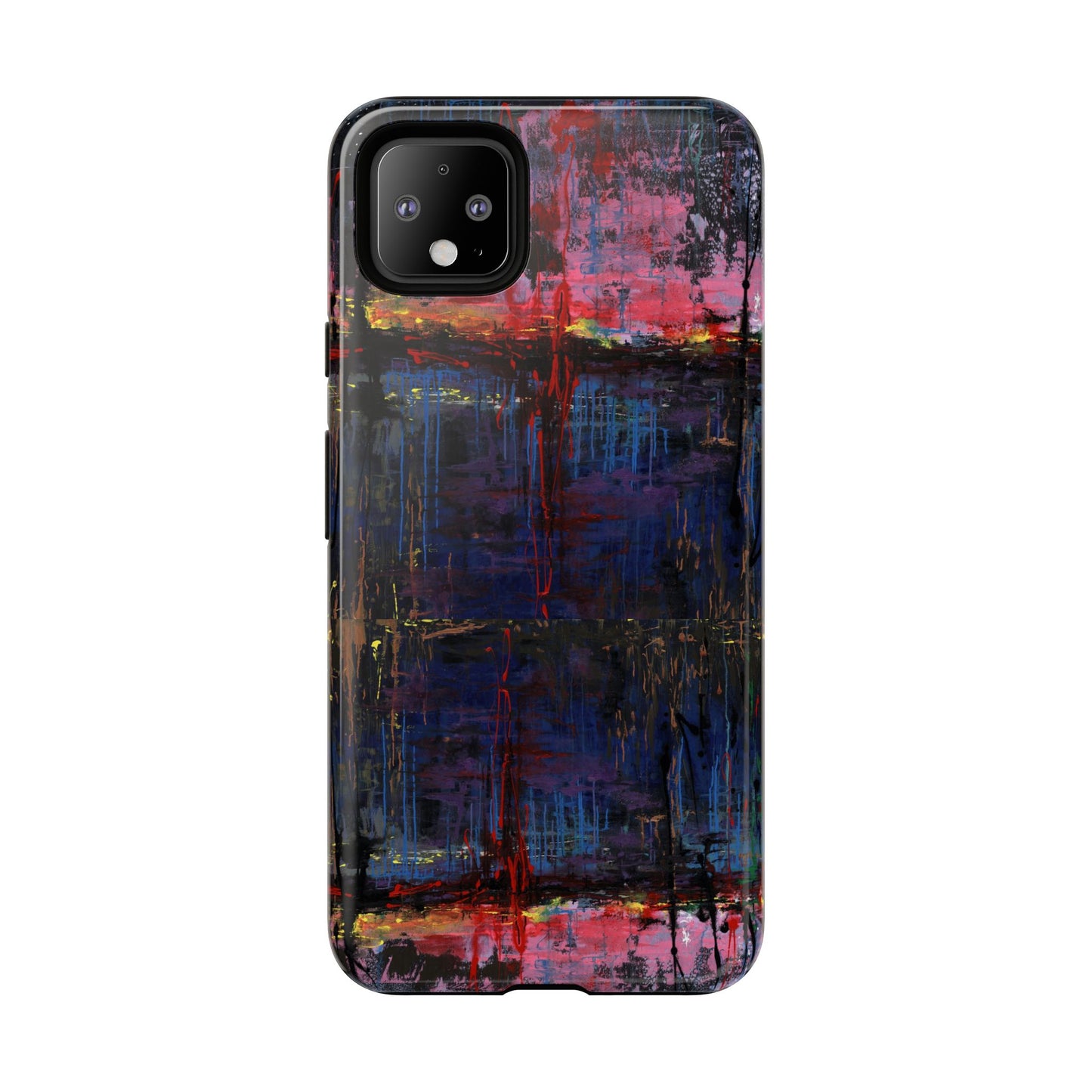 Artistic Tough Cases - Colorful Abstract Phone Case for Creative Souls- Illumination Image