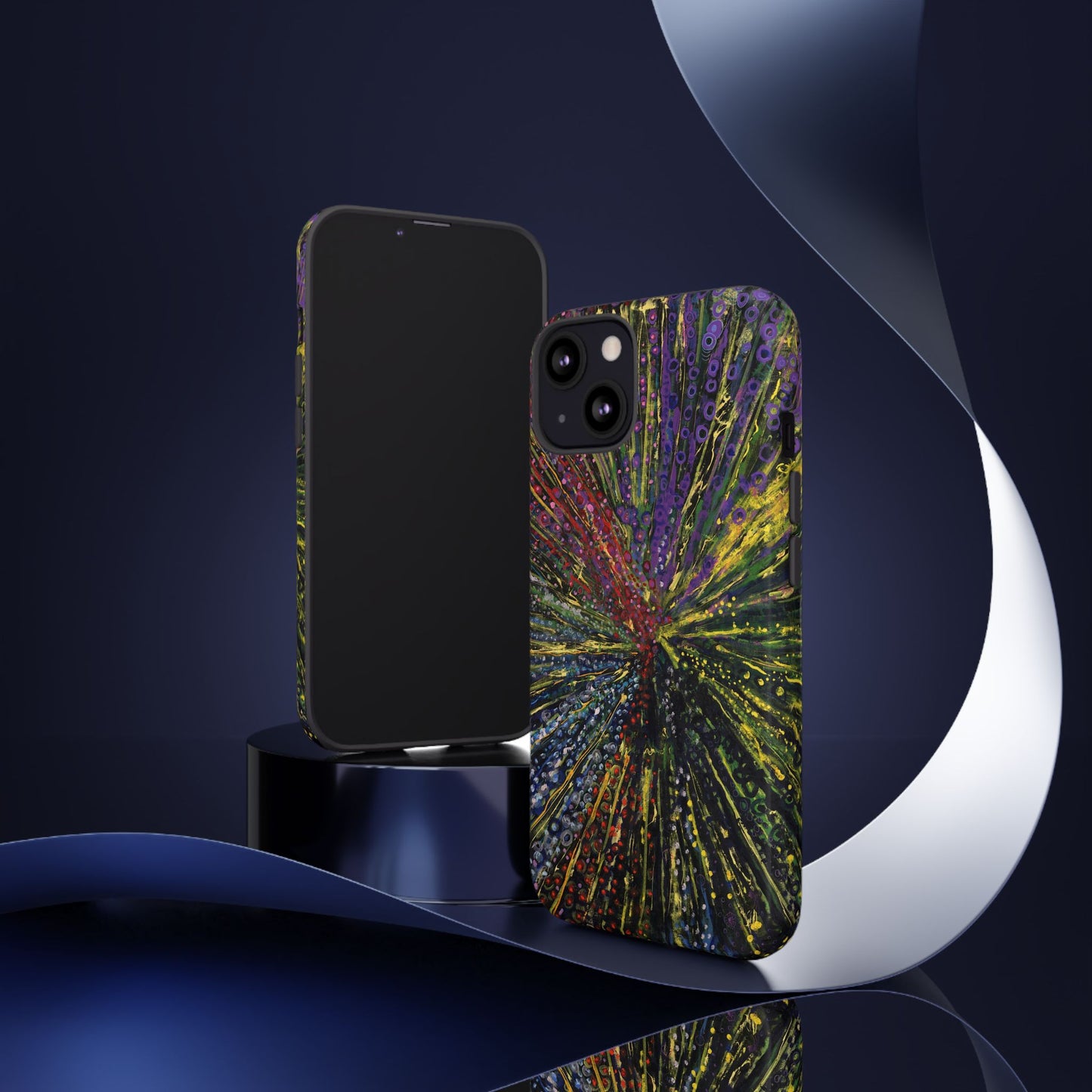 Stylish Abstract Phone Case for Trendsetters - The Last Dance Image