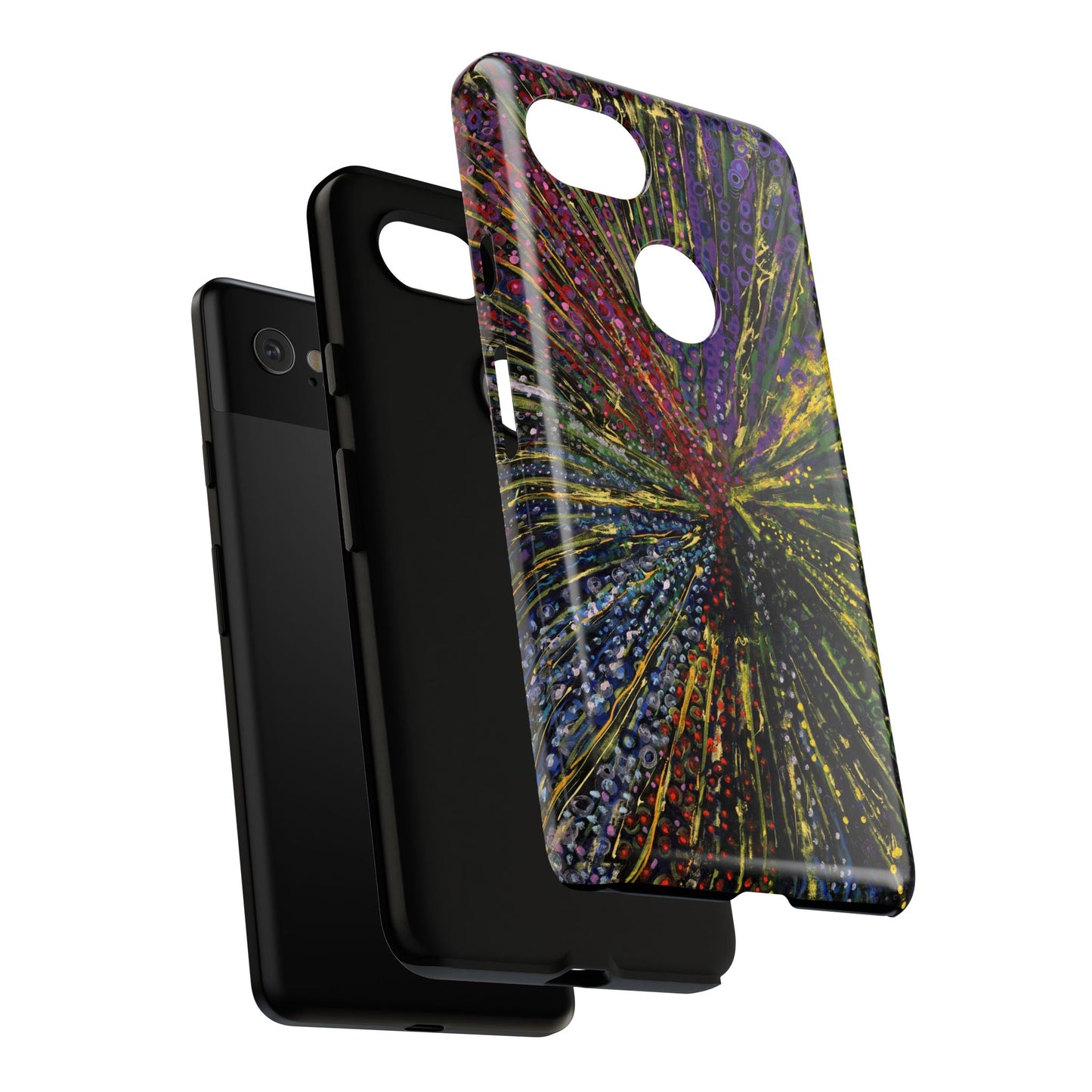 Stylish Abstract Phone Case for Trendsetters - The Last Dance Image
