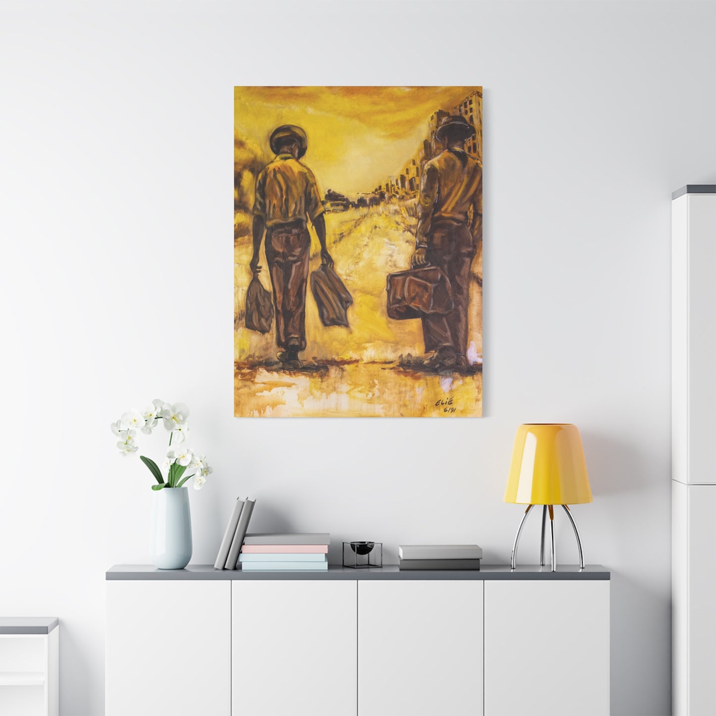 Going Home - Matte Canvas Print
