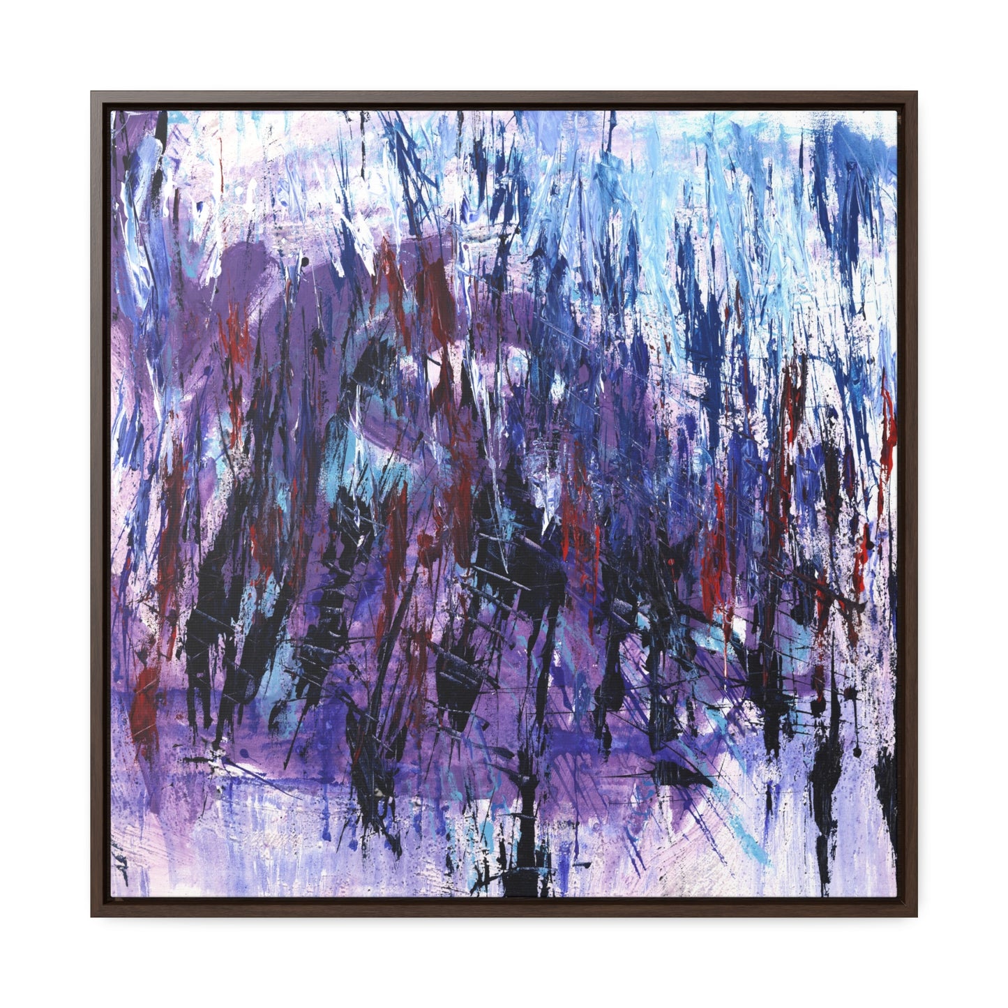 White Spring - Framed Canvas Print