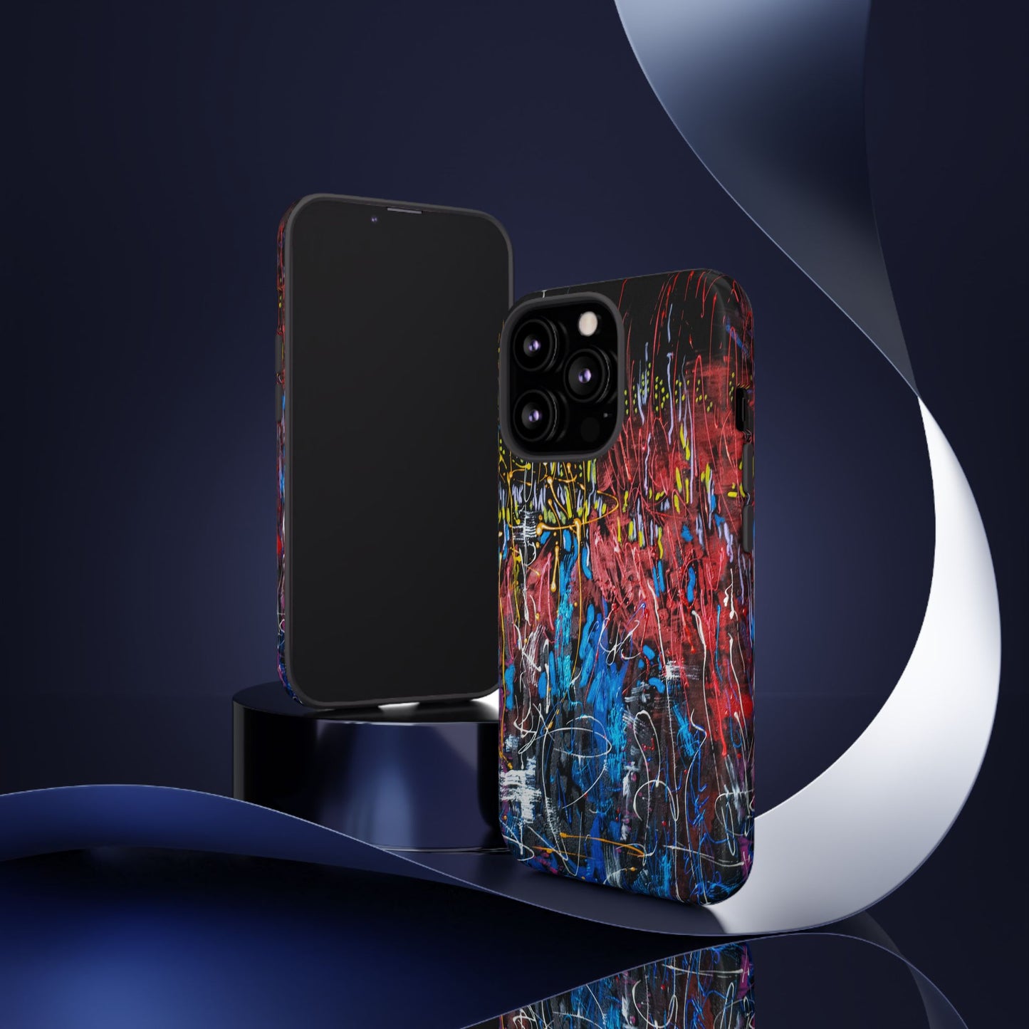 Vibrant Tough Case-Passion of Life Image- Artistic Phone Cover for Bold Personalities