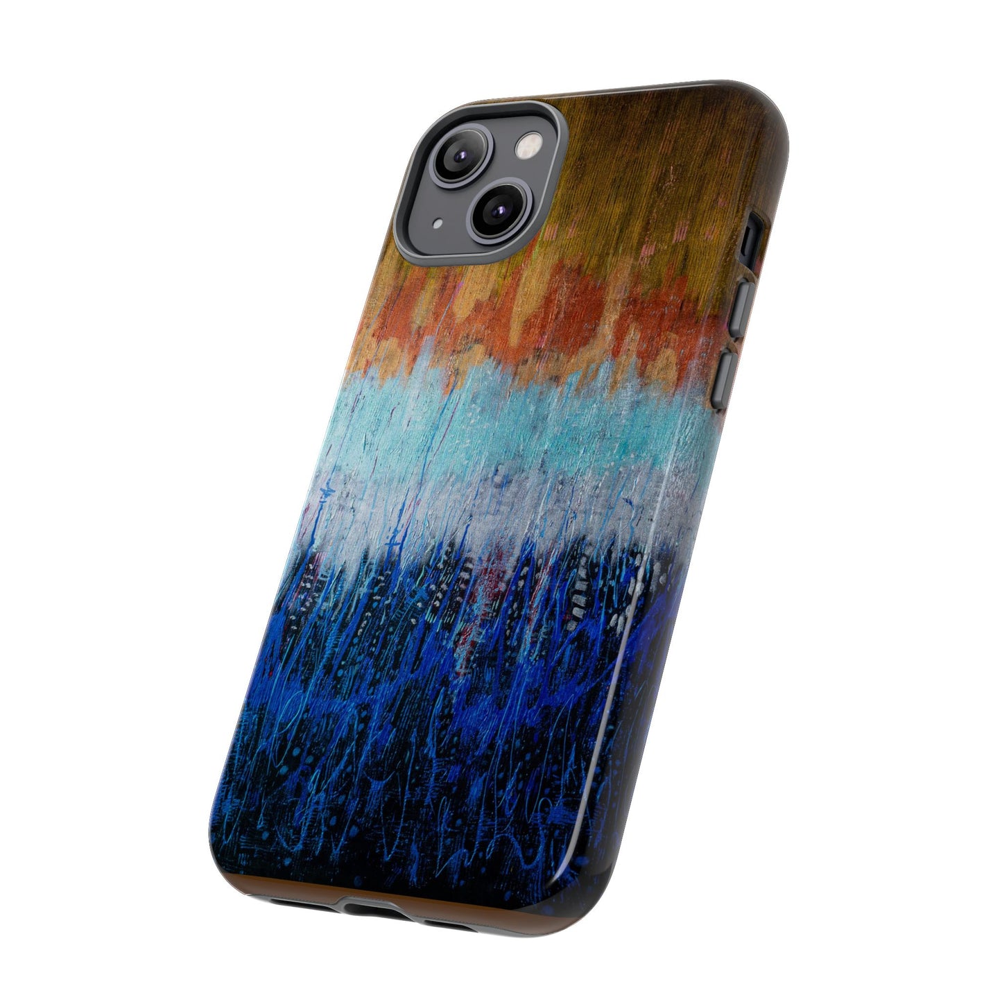 Artistic Tough iPhone Case - Colorful Abstract Design