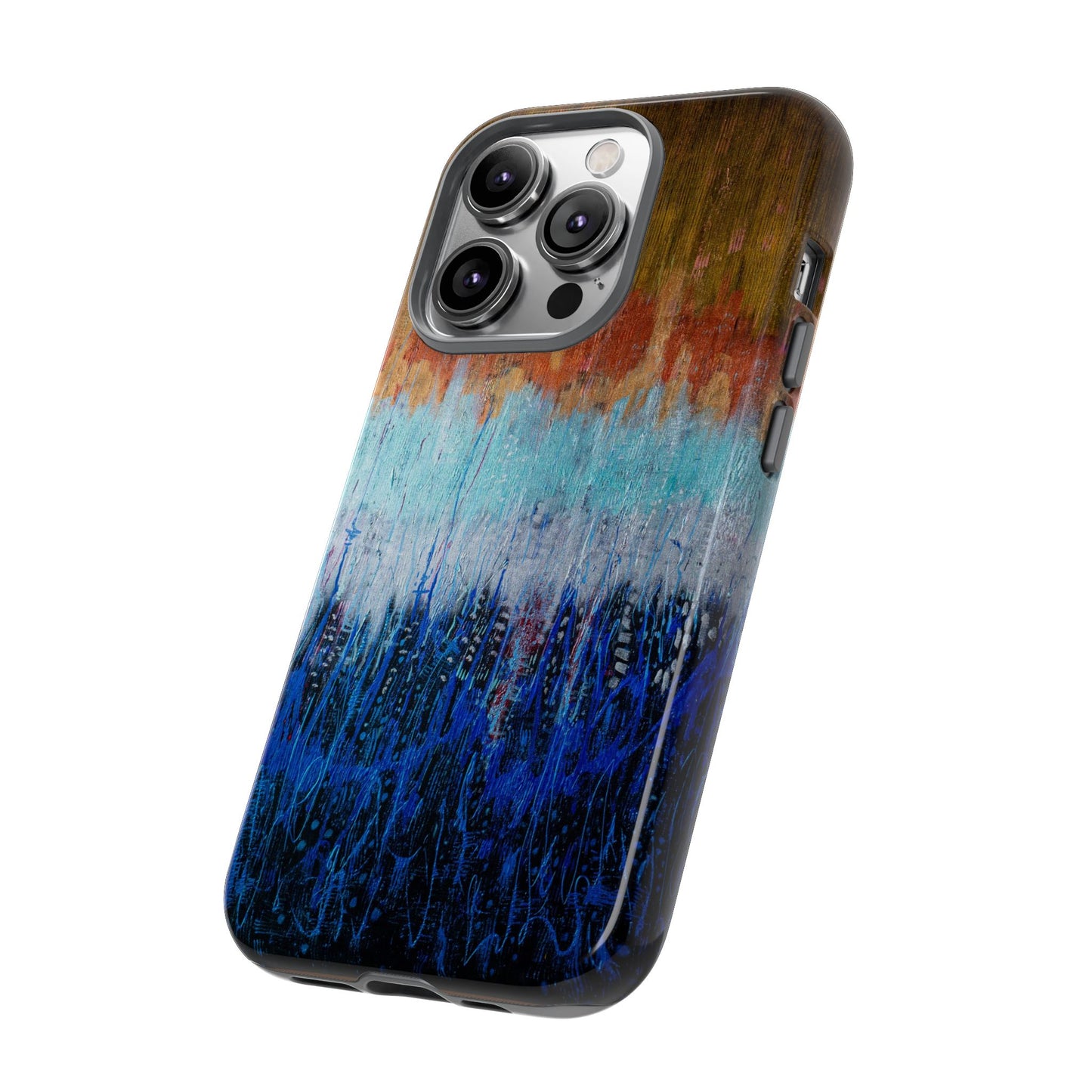 Artistic Tough iPhone Case - Colorful Abstract Design