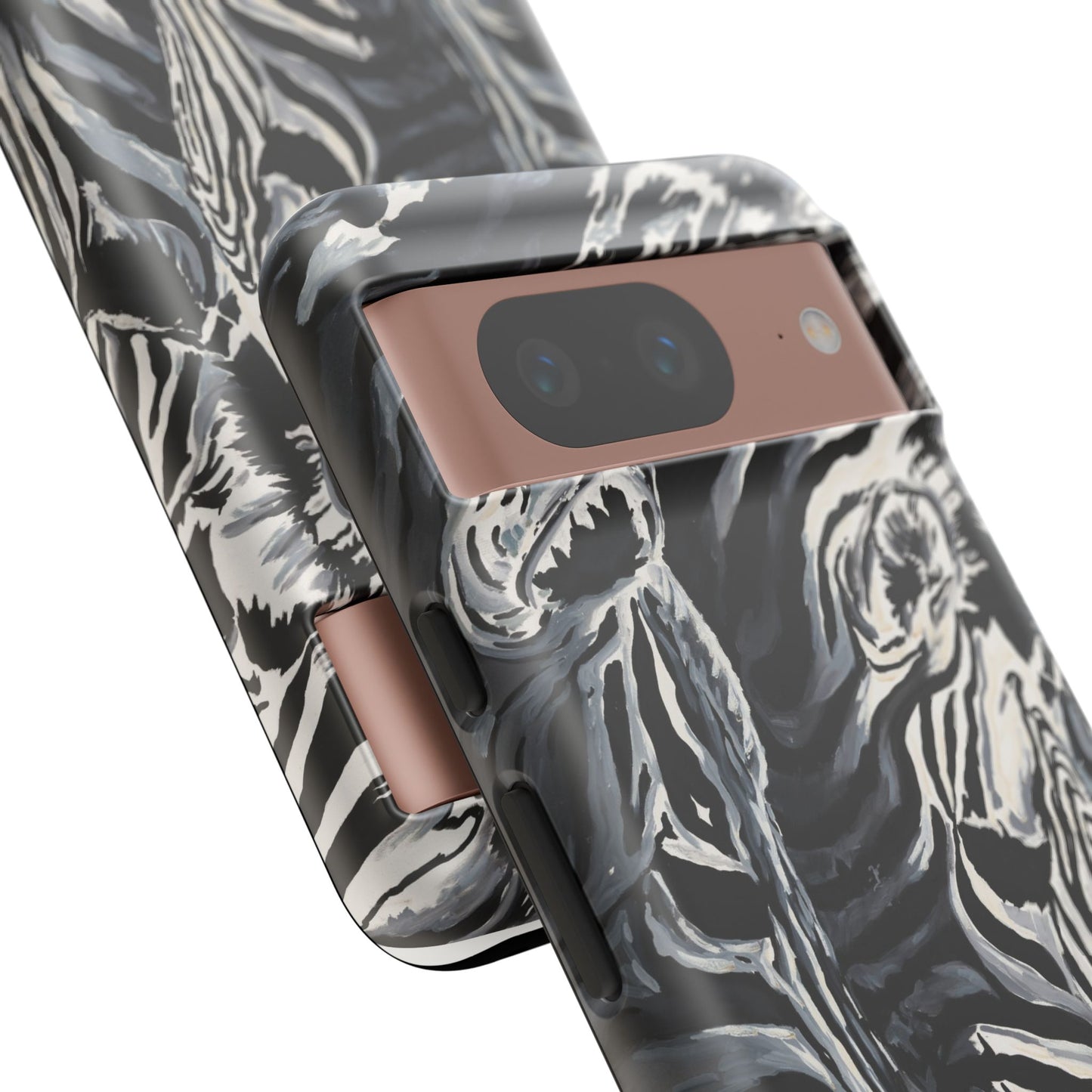 Artistic Zebra Print Phone Case -Tough Cases- Baby Zebras Image